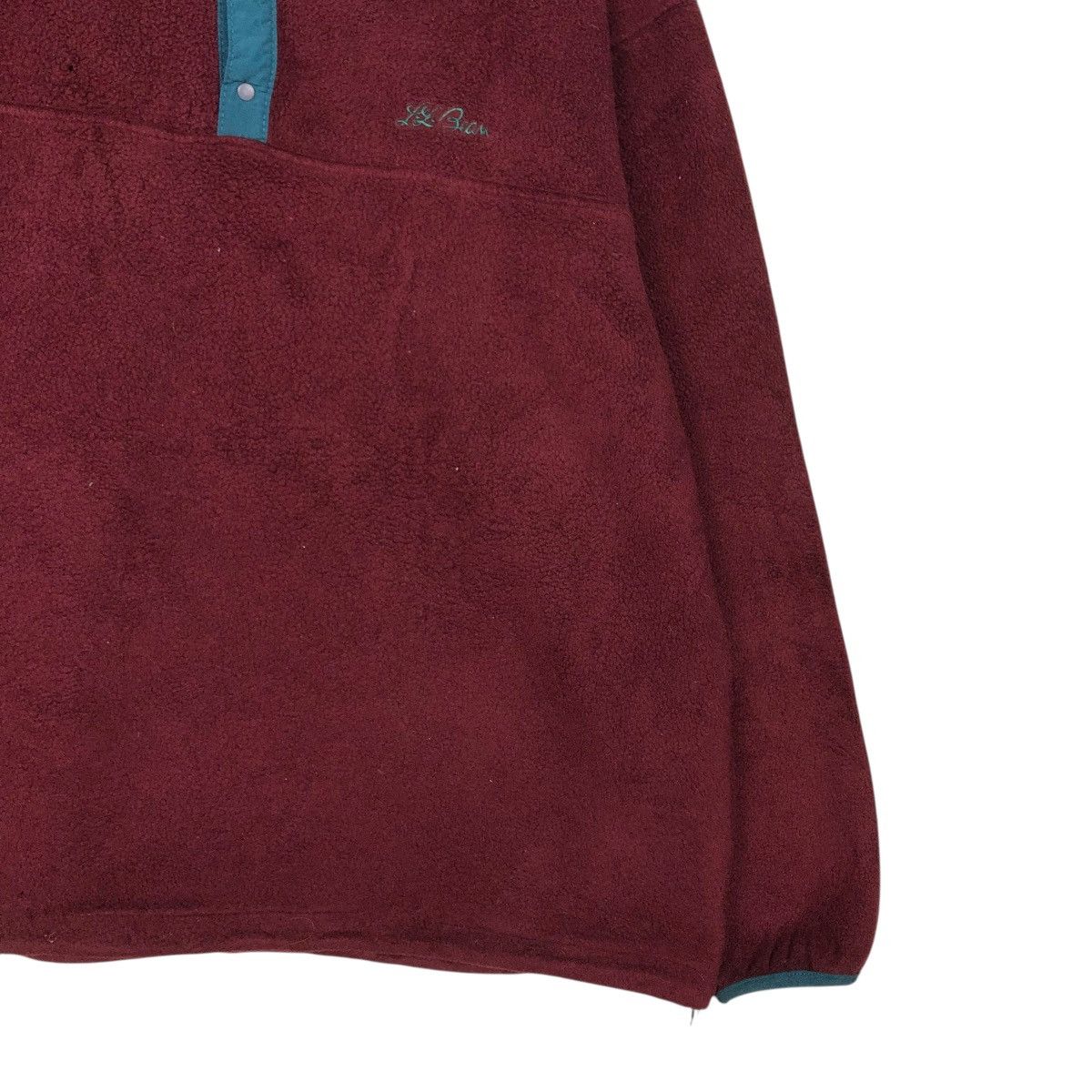 Japanese Brand 🔥VINTAGE FLEECE HALF BUTTON ANORAK L.L.BEAN FREEPORT MAINE Size US M / EU 48-50 / 2 - 7 Thumbnail