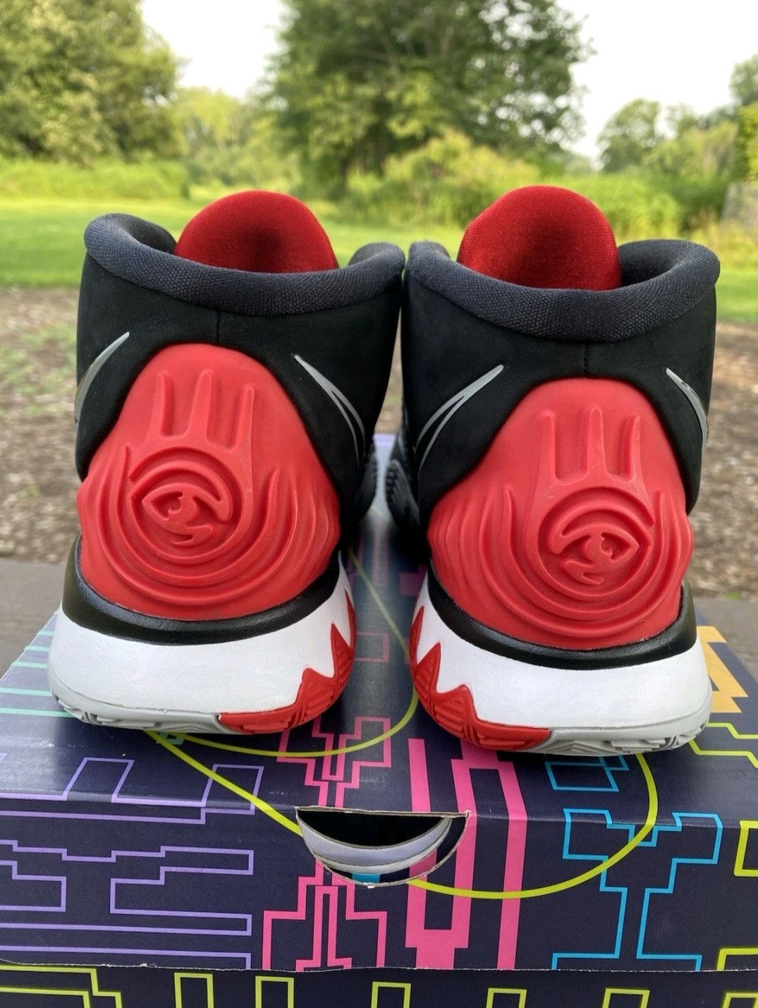 Nike Nike Kyrie 6 Bred BQ4630002 Size 8.5 Men Size US 8.5 / EU 41-42 - 5 Thumbnail