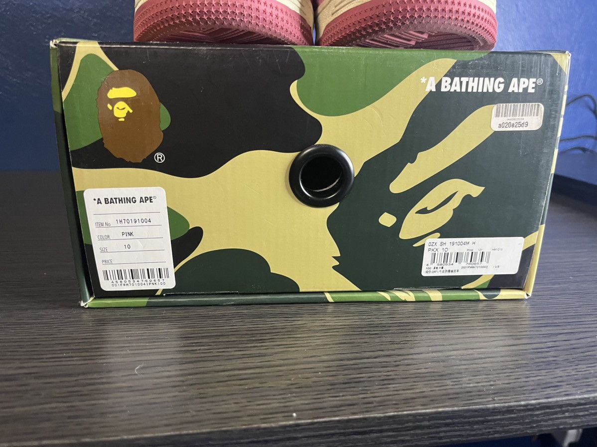 Bape Bapesta pink suede Size US 10 / EU 43 - 6 Thumbnail