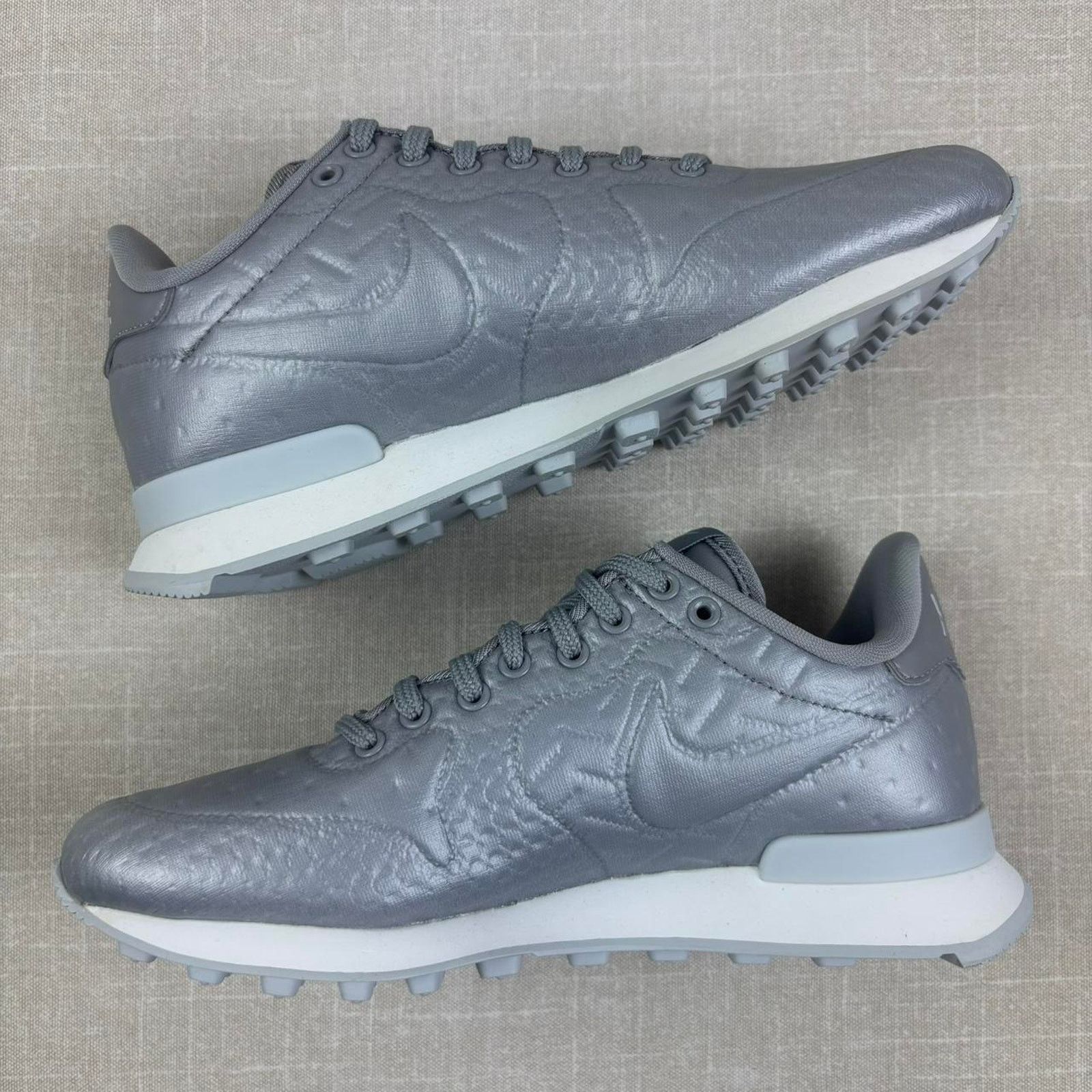 Nike 🪙 2016 Nike Internationalist JCRD WNTR 'Metallic Silver' 5W Size US 5 / IT 35 - 4 Thumbnail