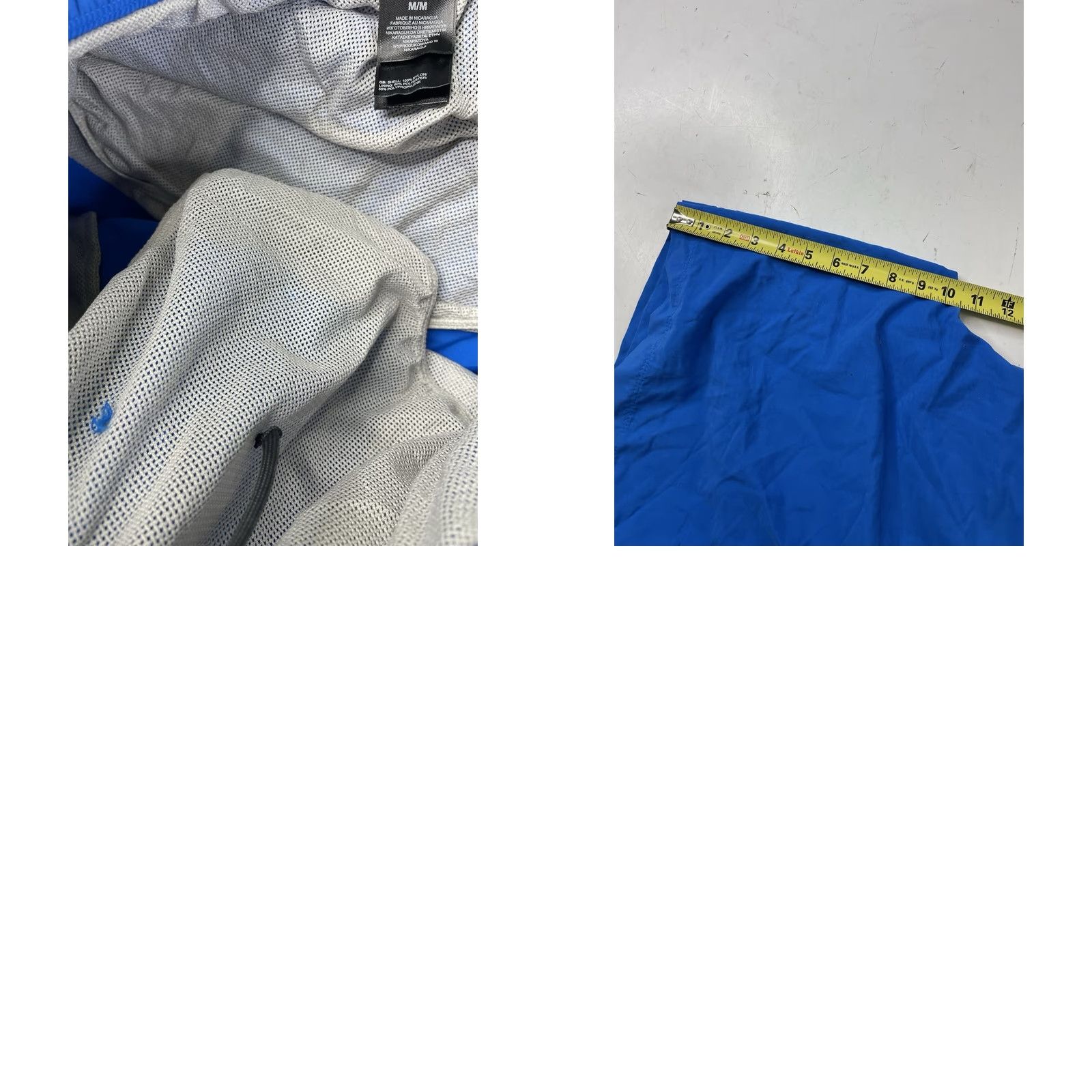 The North Face The North Face Men Shorts Class V Drummer Blue Red Accent Belt Trunks Medium M Belted Athletic Blue Mens Shorts Size US 31 - 8 Thumbnail