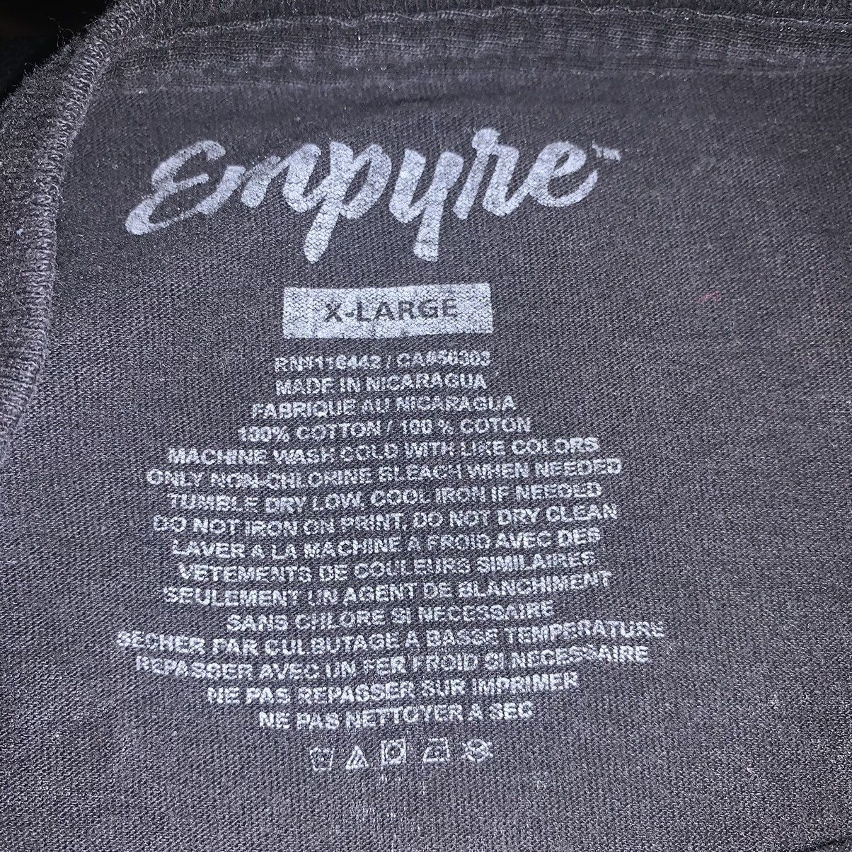 Empyre Empyre Faded Black Vintage Harmony T-Shirt Size US XL / EU 56 / 4 - 4 Thumbnail