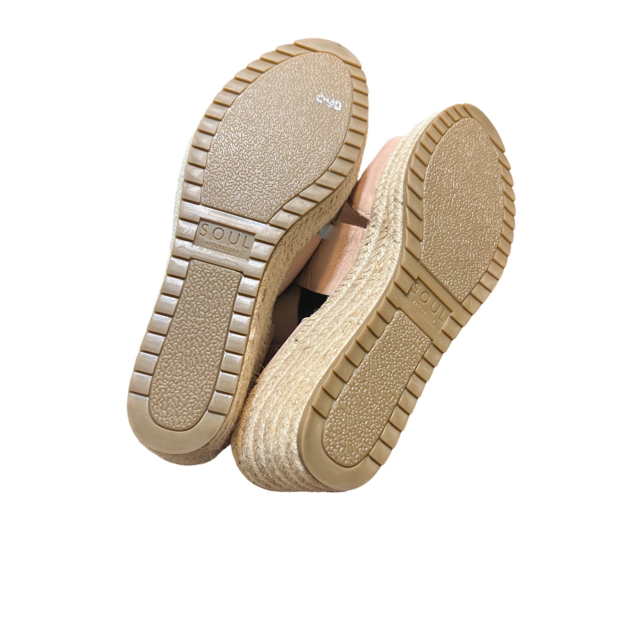 Naturalizer Naturalizer Soul Oshay Espadrille Wedge Sandals Beige Ankle Size US 11 / IT 41 - 5 Thumbnail