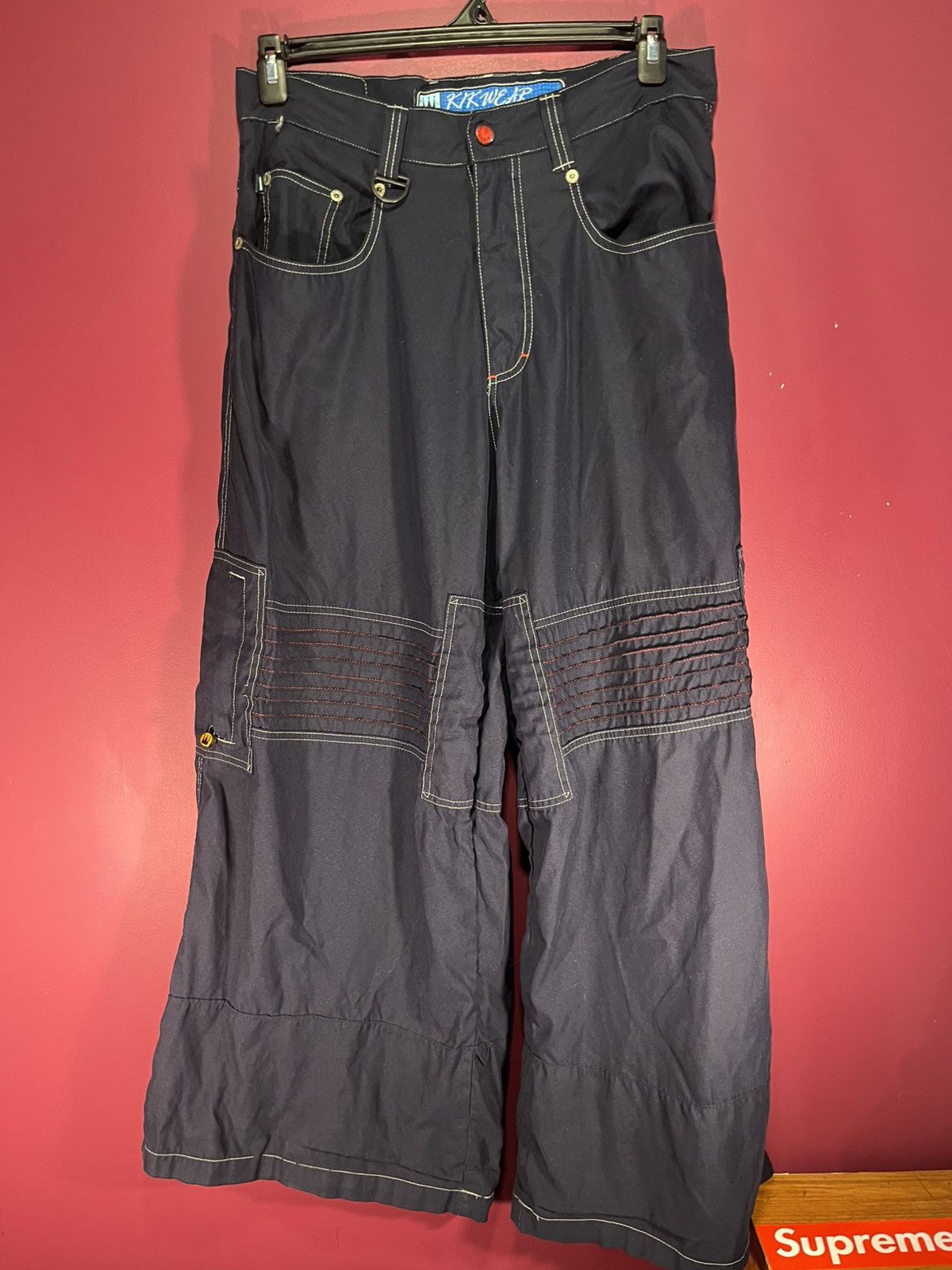 JNCO KIK WEAR raver pants Size US 34 / EU 50 - 1 Thumbnail