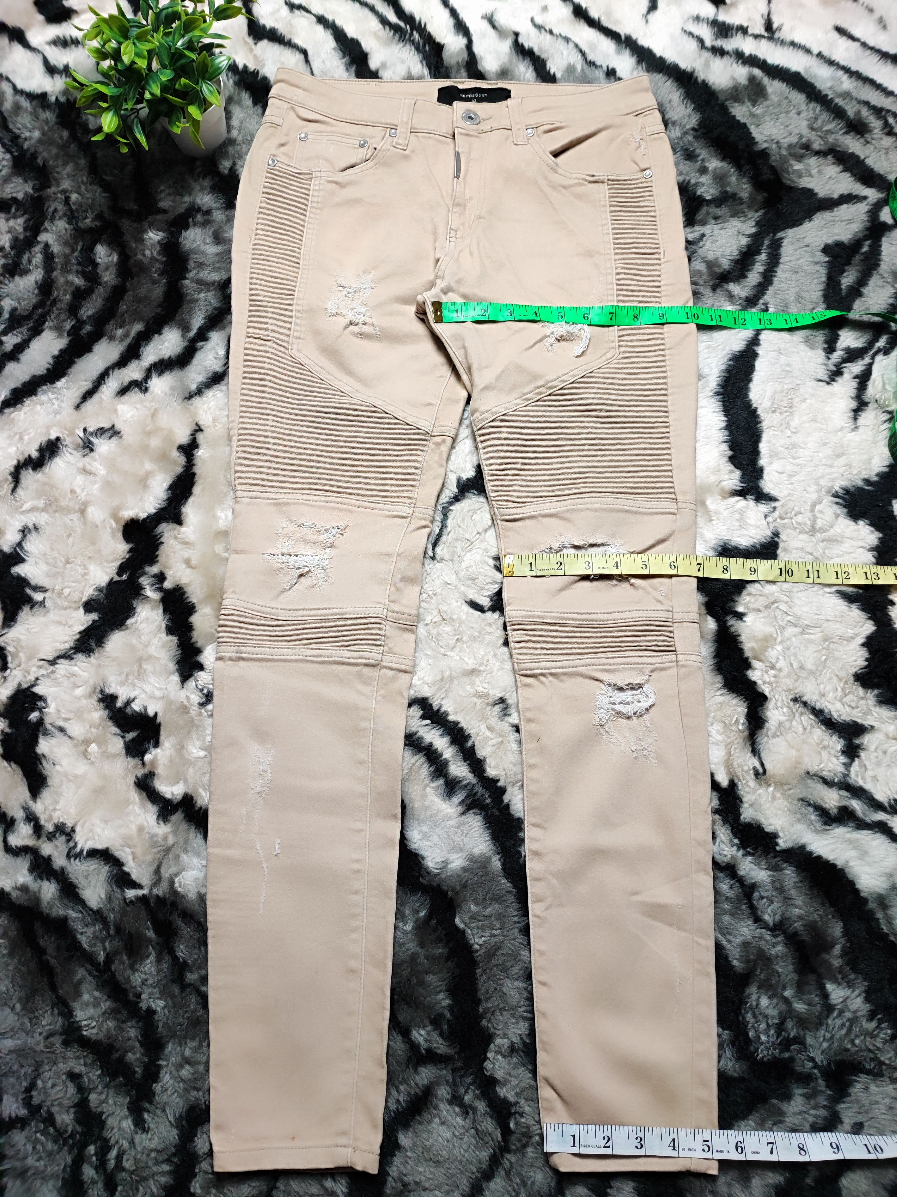 Represent Clo. Represent Brown Cotton Stretch Size US 30 / EU 46 - 5 Thumbnail