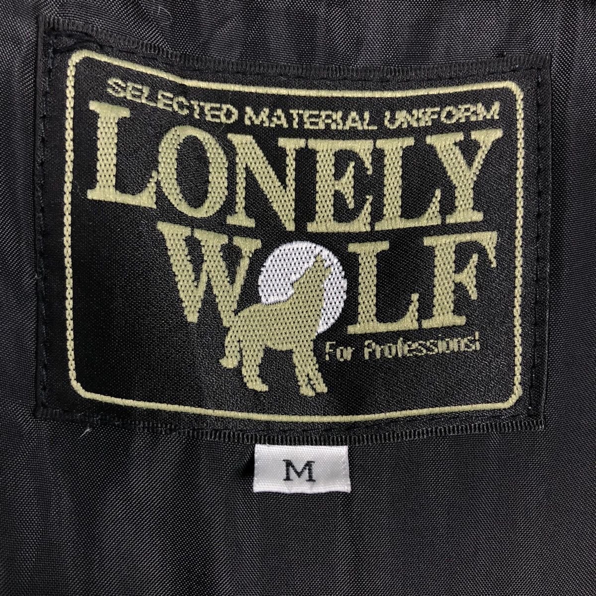 Japanese Brand 📌Vintage Bomber Jacket Tactical Design Lonely Wolf Size US M / EU 48-50 / 2 - 20 Thumbnail