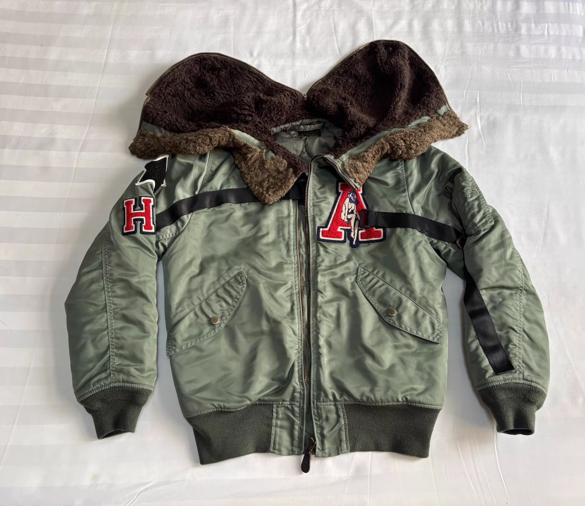 Hysteric Glamour Hysteric Glamour N2B Embroidered Carn Hat Jacket Size US S / EU 44-46 / 1 - 6 Thumbnail