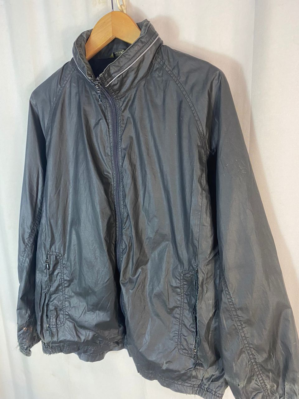 Japanese Brand × Yohji Yamamoto A.a.r yohji Yamamoto distressed jacket hidden hoodie Size US M / EU 48-50 / 2 - 5 Thumbnail