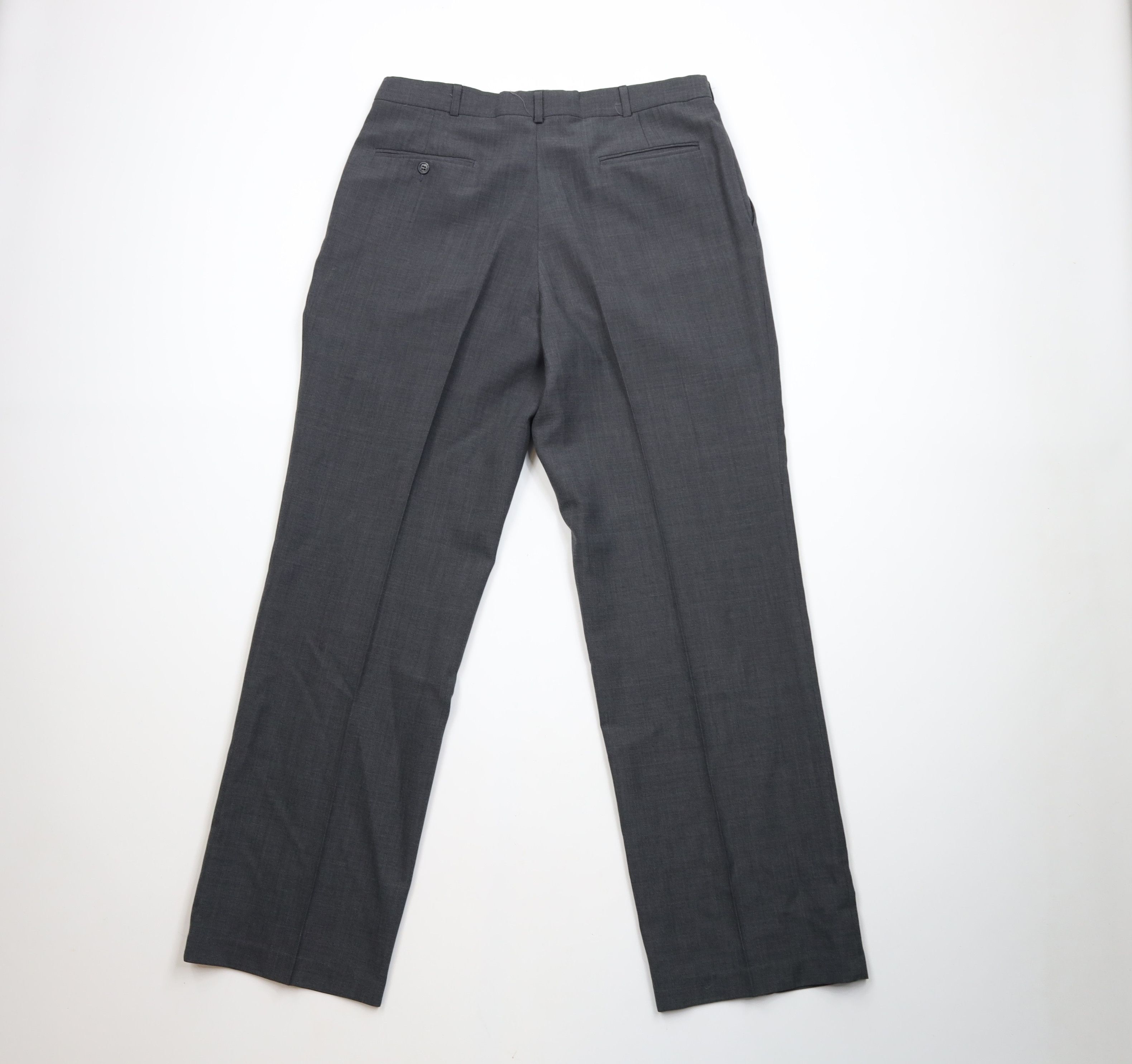 Vintage Vintage 70s Streetwear Wide Leg Chino Pants Gray USA Size US 34 / EU 50 - 10 Thumbnail