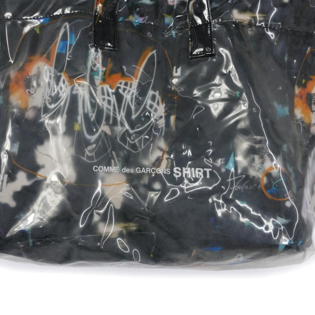 Comme des Garcons SHIRT Bag Graphic Print Tote Black Size ONE SIZE - 3 Thumbnail