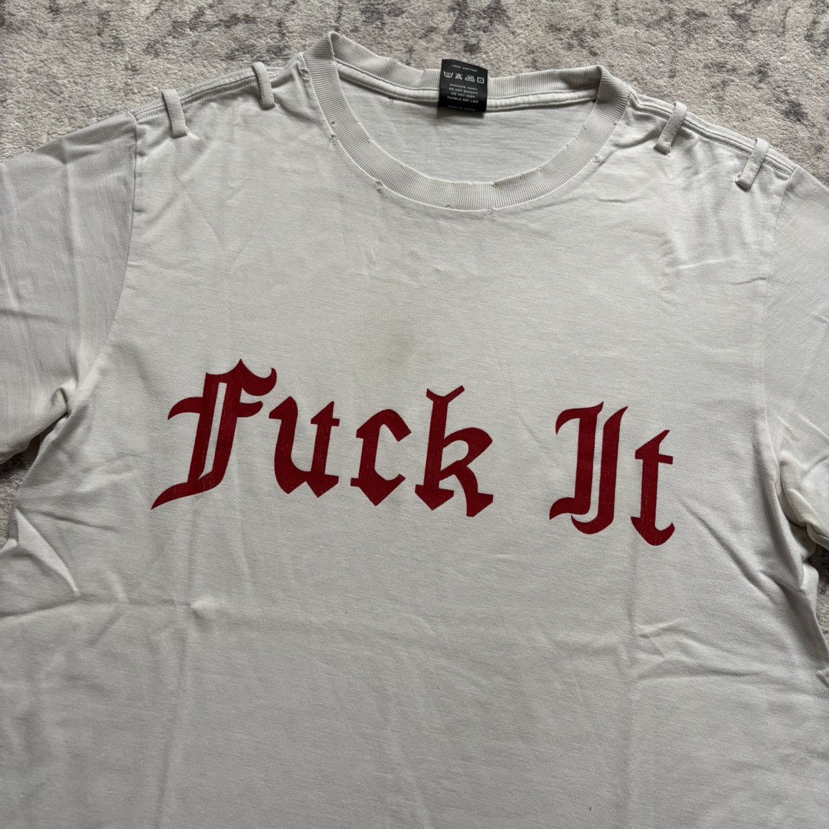 Number (N)ine Number (N)ine SS06 “Fuck It” Graphic T-Shirt | Size 2 Size US S / EU 44-46 / 1 - 2 Thumbnail