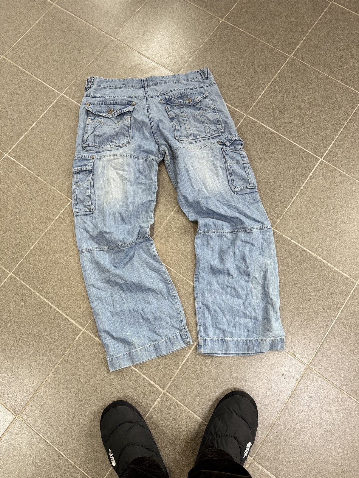Japanese Brand Crazy Vintage Y2K Japanese Style Faded Jeans Archive Size US 32 / EU 48 - 7 Thumbnail
