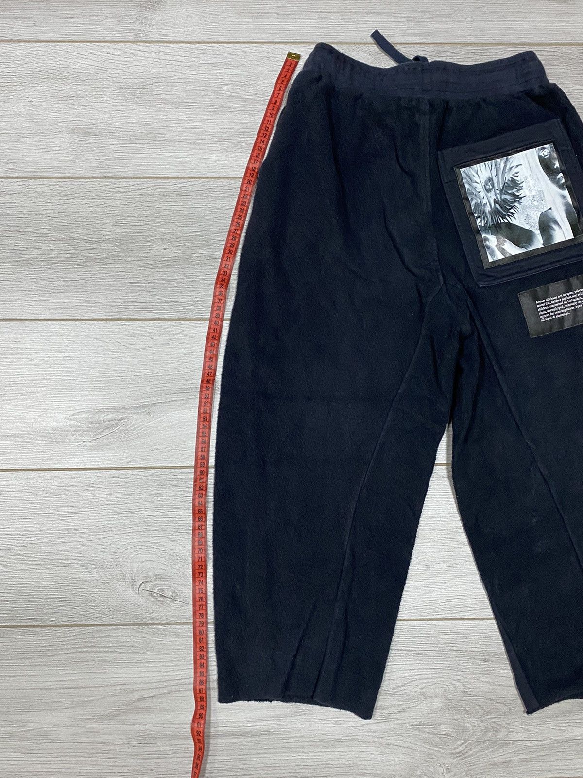 Julius ISDN Japanese RARE image fleece/cotton vintage wide pants Size US 32 / EU 48 - 10 Thumbnail