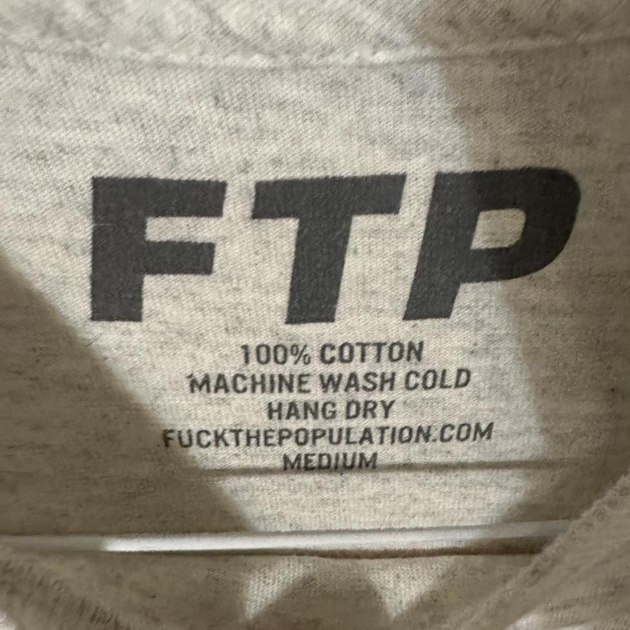 Fuck The Population FTP Logo Tee Size US M / EU 48-50 / 2 - 3 Thumbnail