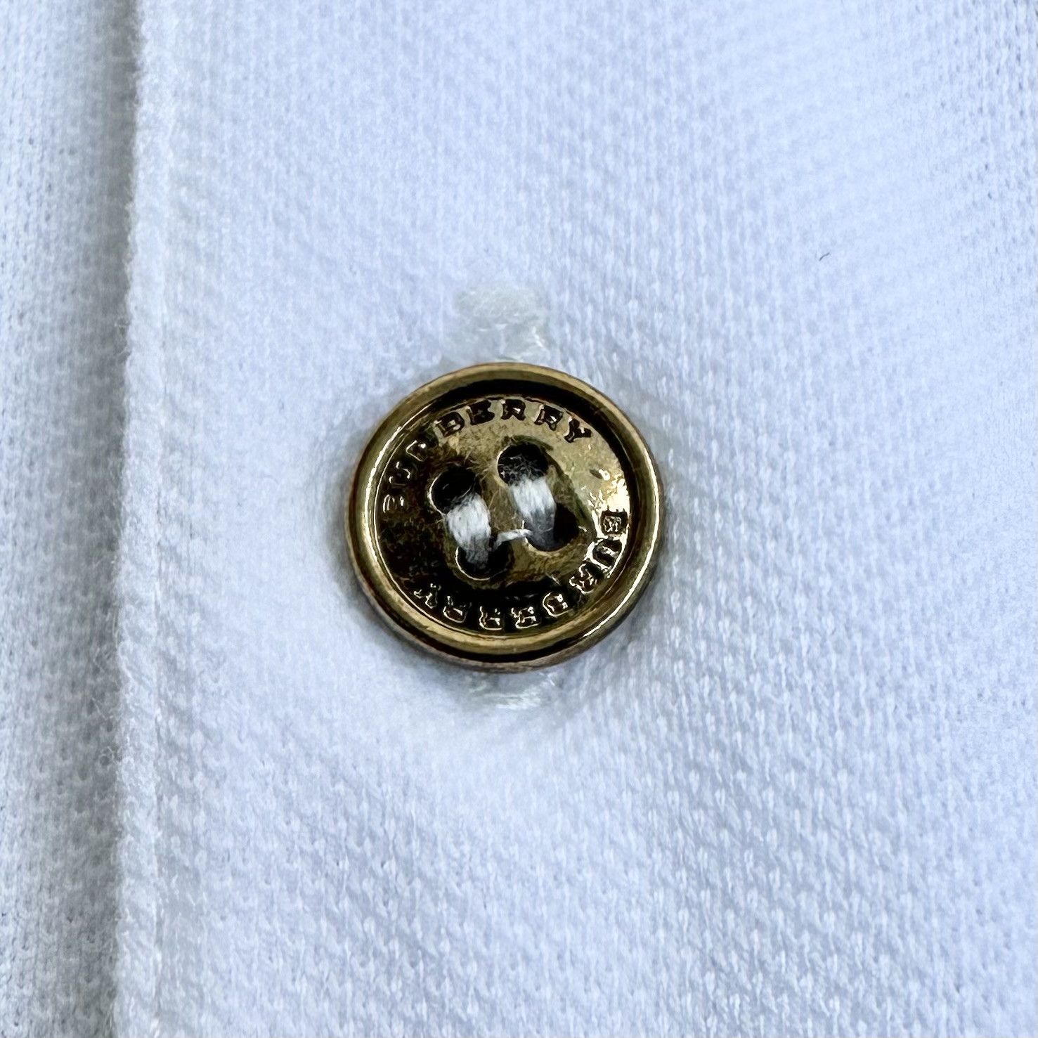 Burberry Grailed🔥Burberry Polo Tee Matel Logo Size US S / EU 44-46 / 1 - 5 Thumbnail