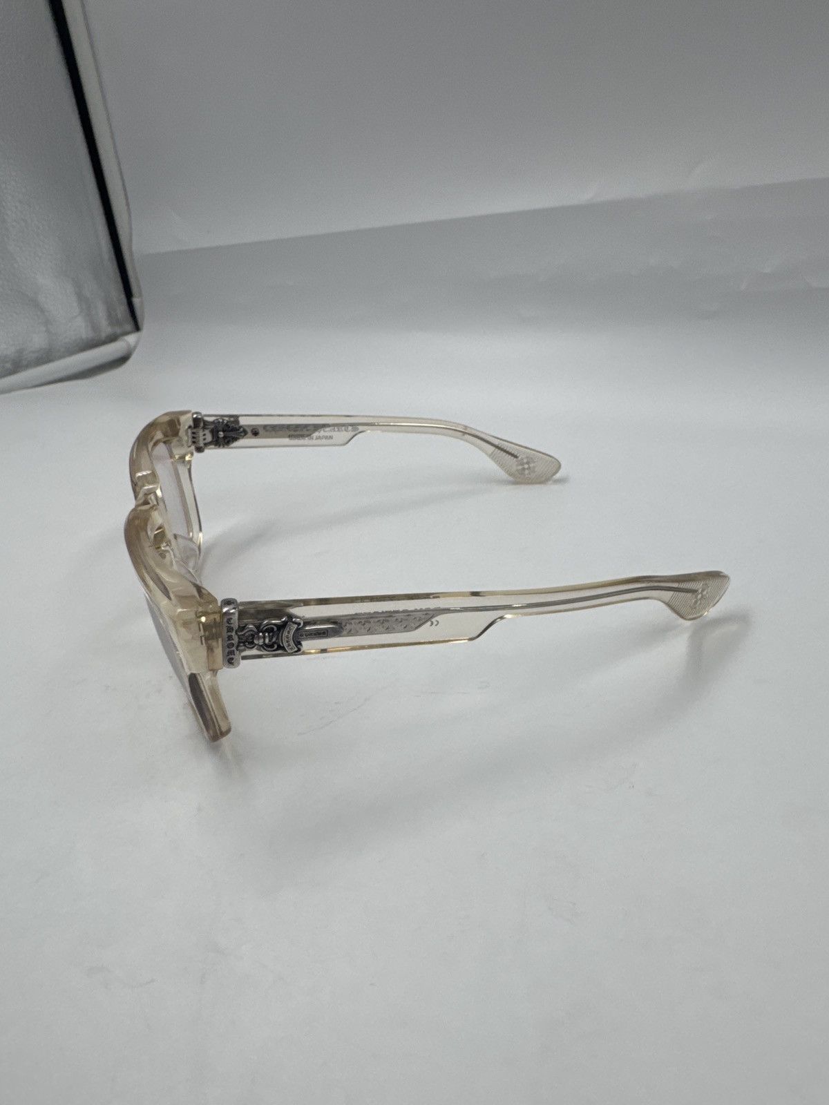 Chanel 4034 sunglasses transparent rimless crystal