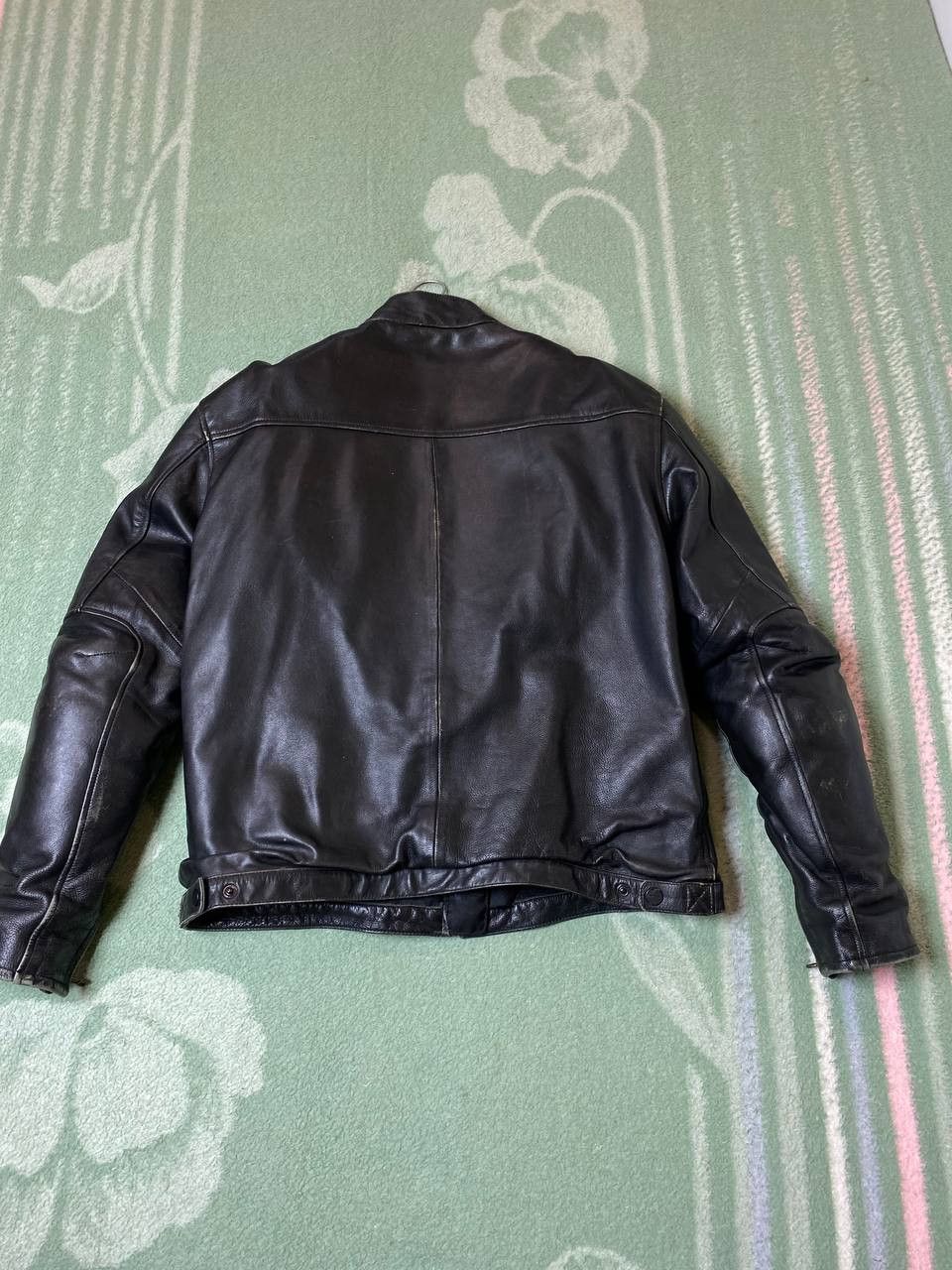 Vintage MOTO Vintage Black Leather Jacket REV'IT! Streetwear Size US XL / EU 56 / 4 - 24 Thumbnail