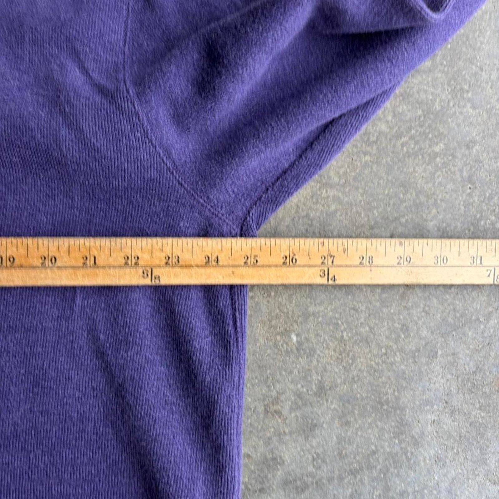 Polo Ralph Lauren 2000s minimalist purple quarter zip Size US XXL / EU 58 / 5 - 4 Thumbnail