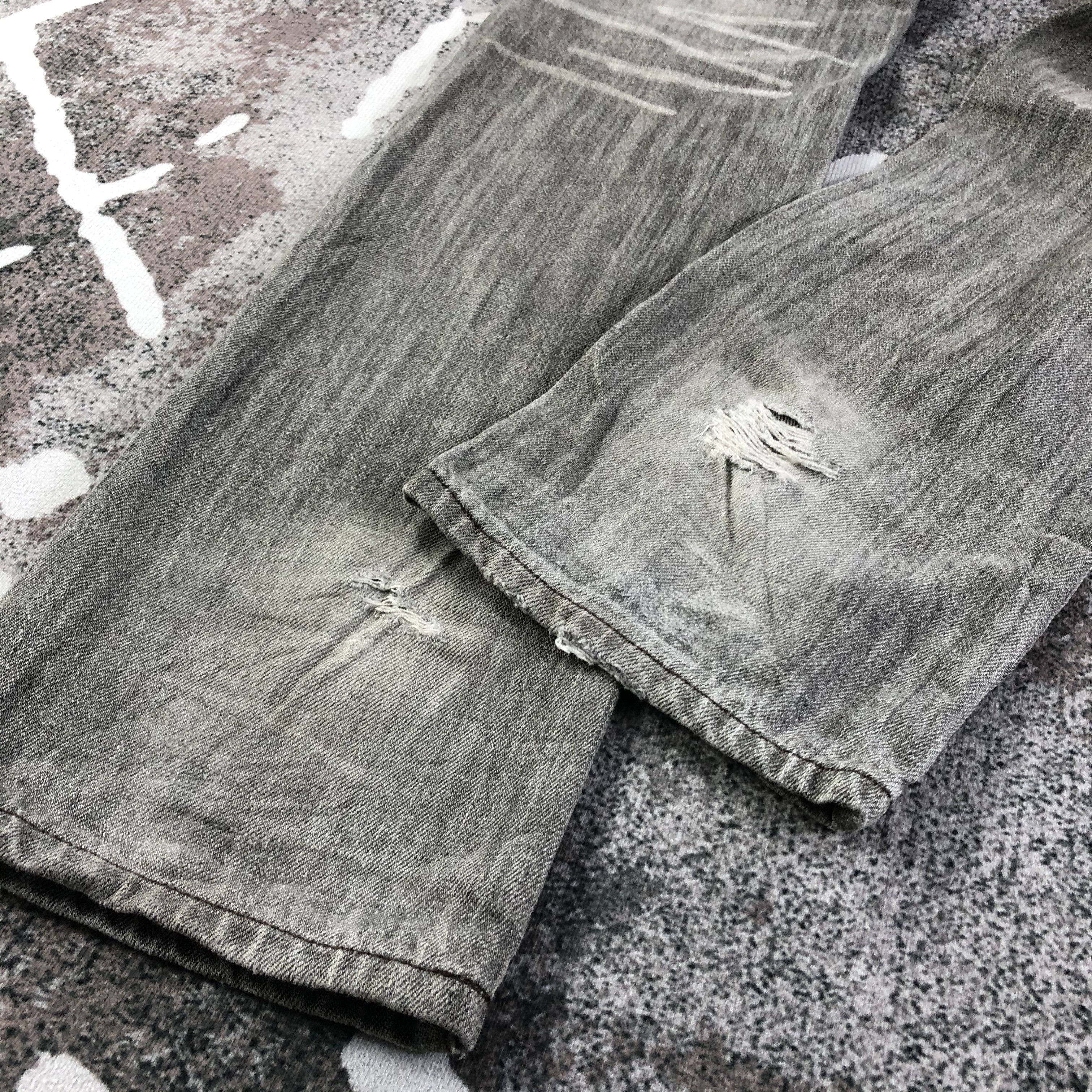 Schlussel Schlussel Jeans Distressed Faded Gay Denim KJ1631 Size US 30 / EU 46 - 5 Thumbnail