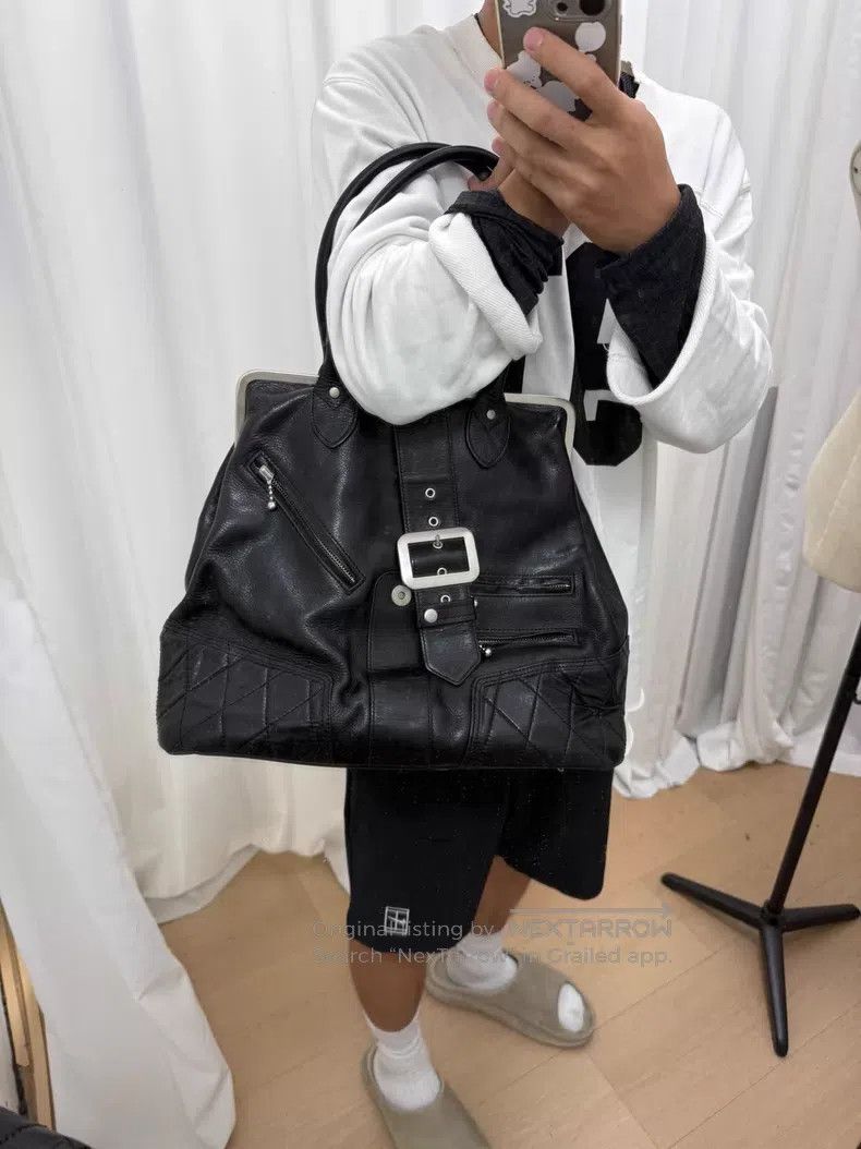 Junya Watanabe Junya Watanabe Motorcycle-style leather tote| Size ONE SIZE - 6 Thumbnail