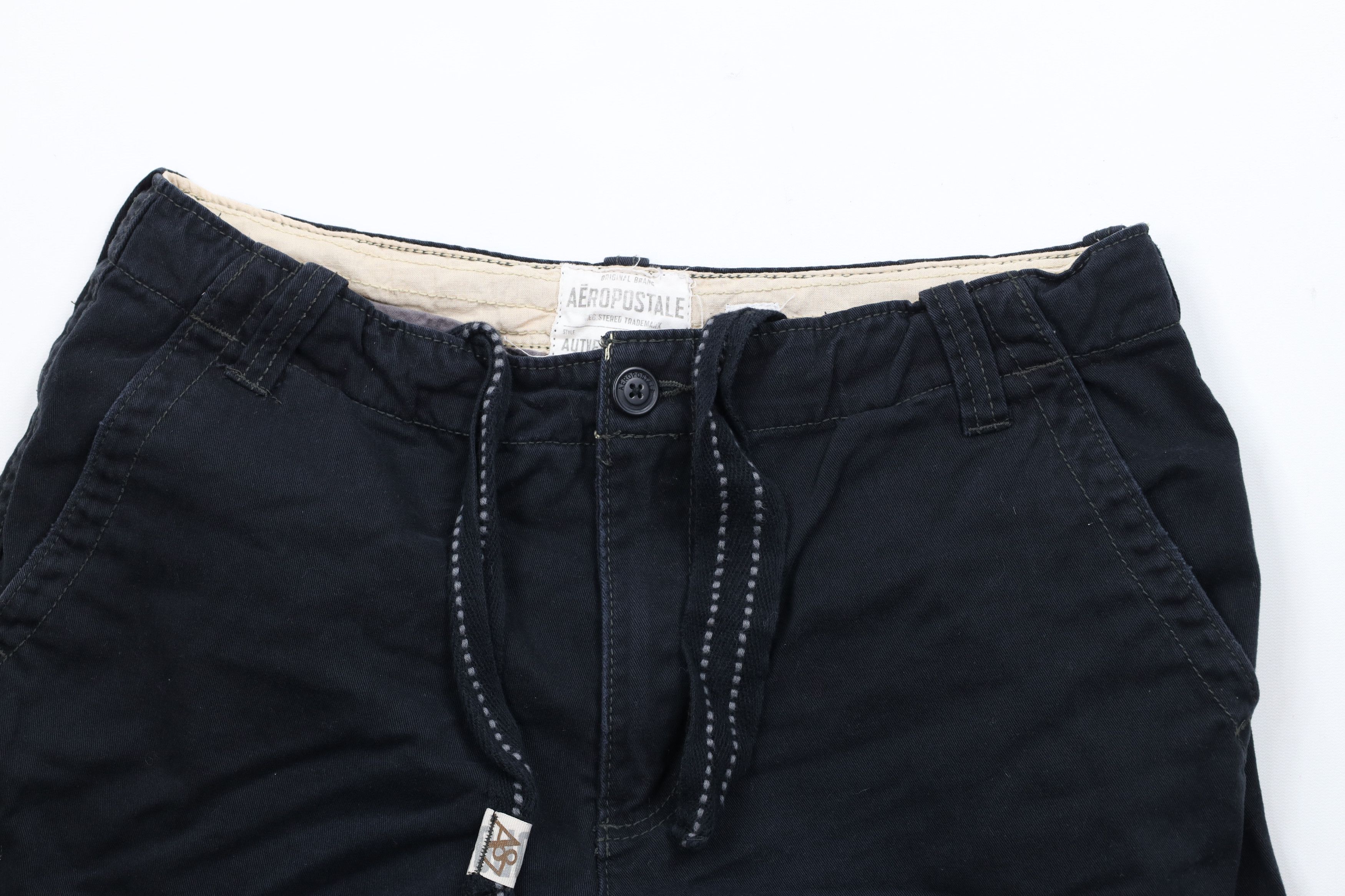 Aeropostale × Vintage Vintage Y2K Aeropostale Heavyweight Cargo Shorts Cotton Size US 34 / EU 50 - 2 Thumbnail