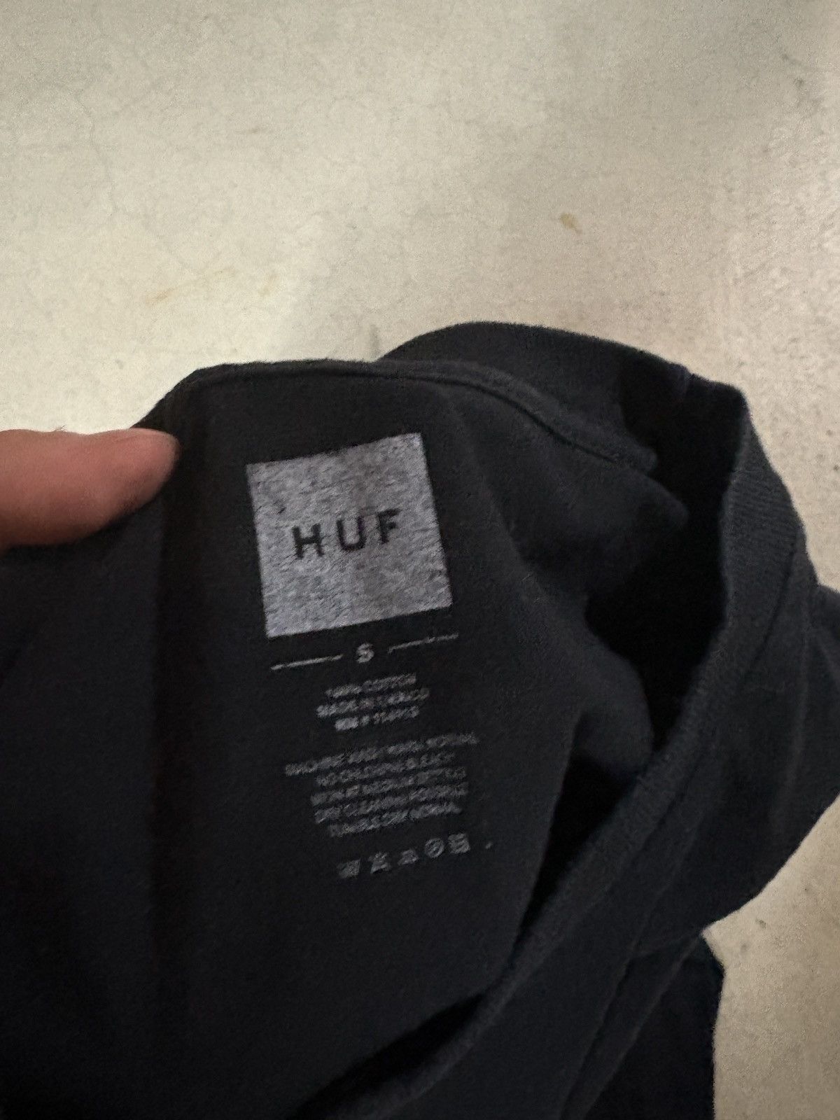 Huf Huf USA Worldwide Long Sleeve Black Size Small Size US S / EU 44-46 / 1 - 5 Thumbnail