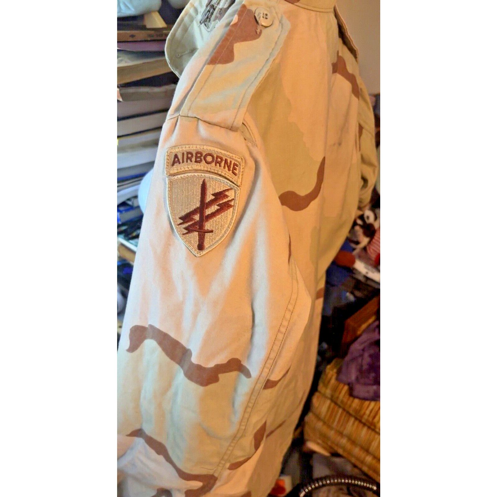 & Other Stories US Air Force Desert Camo Field Jacket Coat Cold Weather Med Size US M / EU 48-50 / 2 - 4 Thumbnail