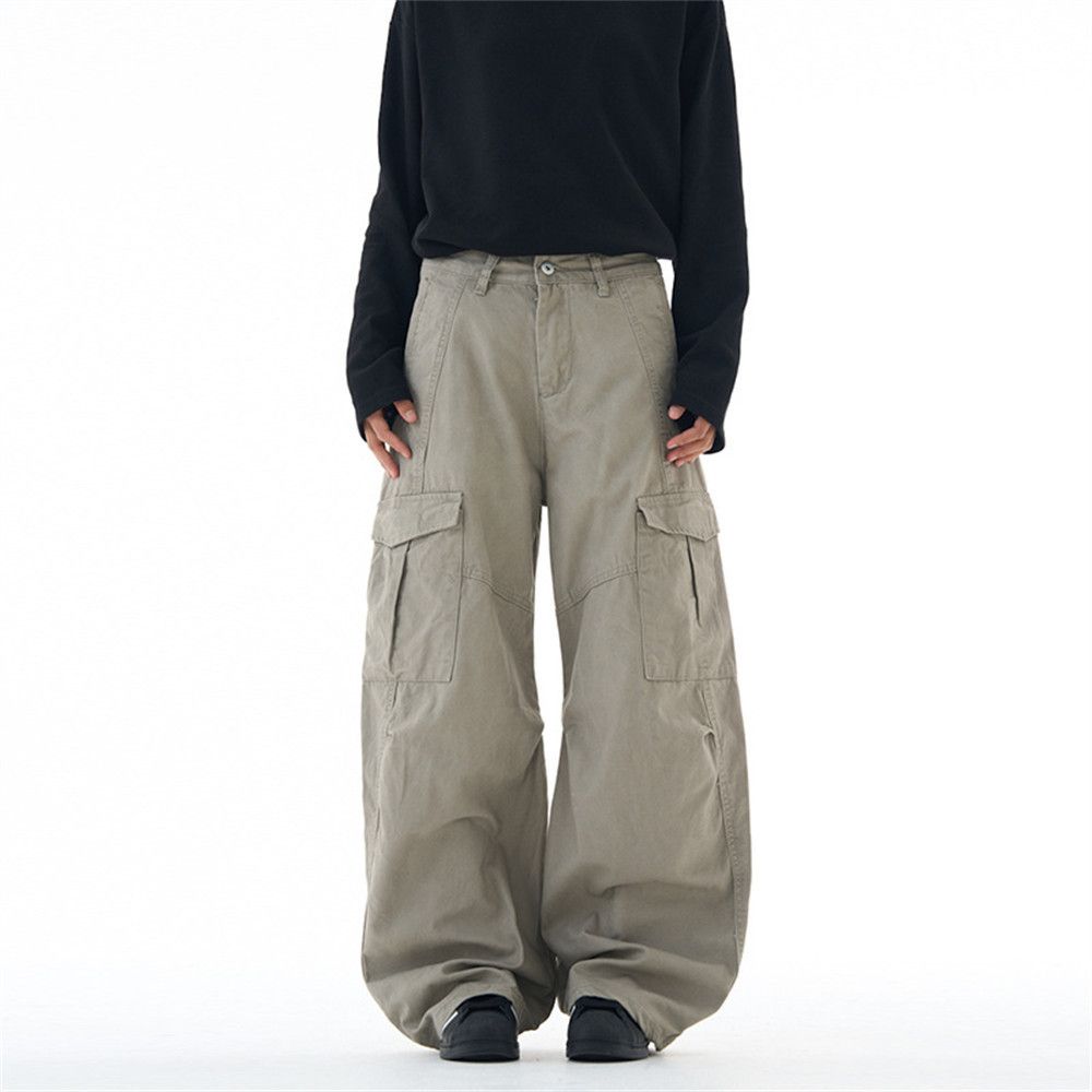 Vintage Men's Machete Loose Casual Workwear Wide-Leg Trousers Size US 32 / EU 48 - 1 Thumbnail