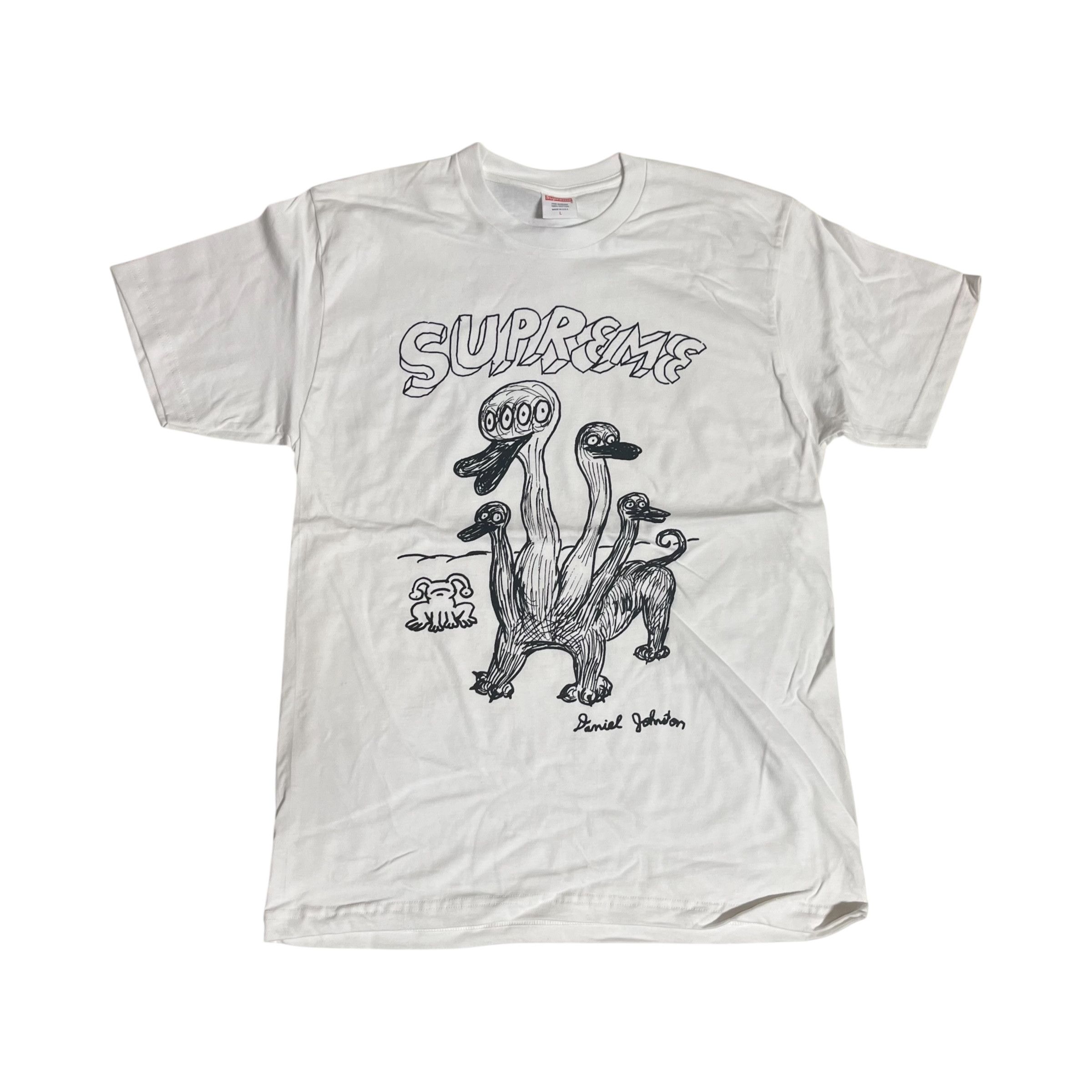 トップス Supreme Daniel Johnston Duck Tee Supreme - Daniel Johnston Ducks Crewneck - UG.SHAFT