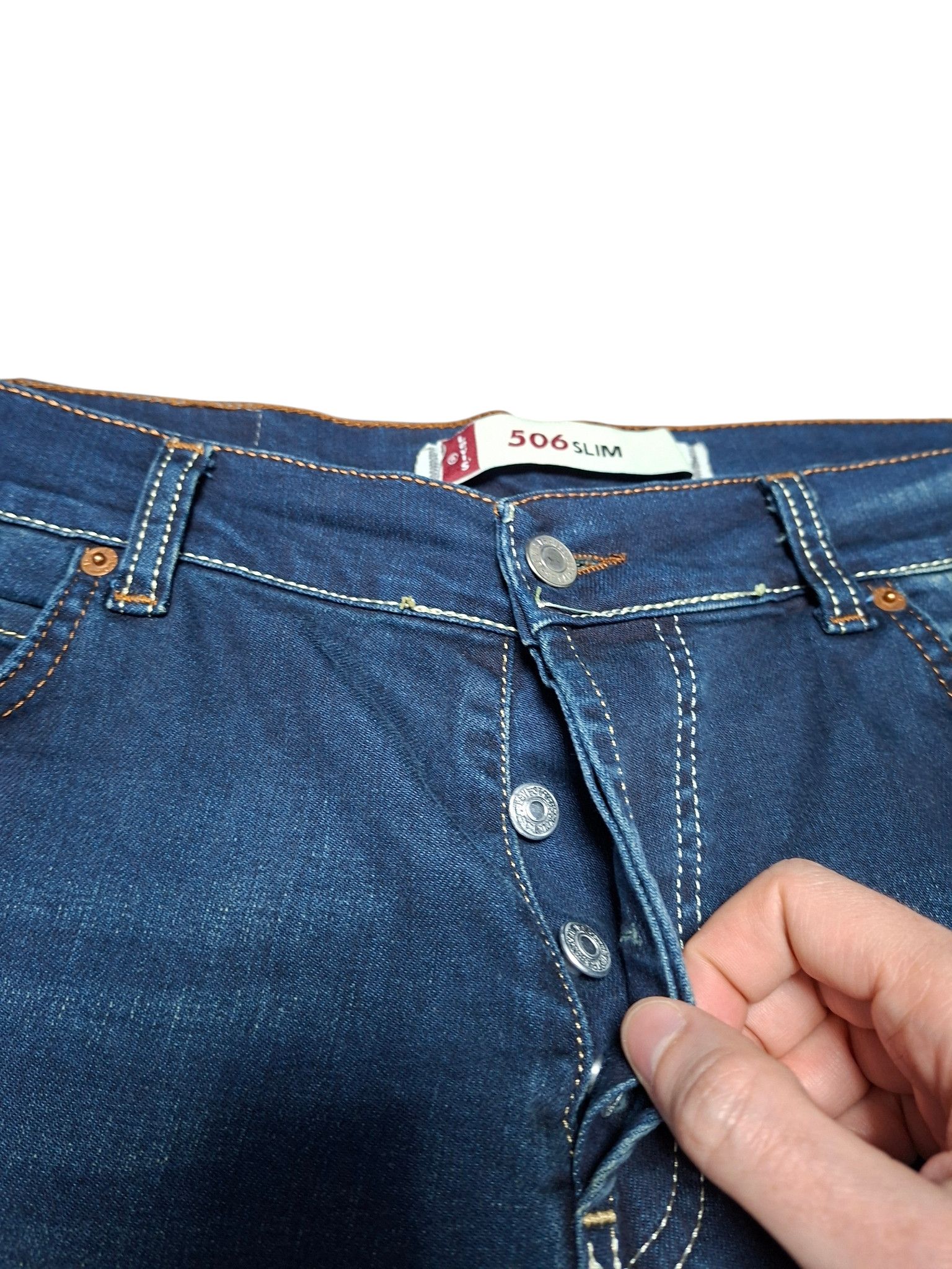 Levi's Vintage Clothing LEVIS 506 SLIM VINTAGE W36 L34 JEANS DENIM Size US 36 / EU 52 - 2 Thumbnail