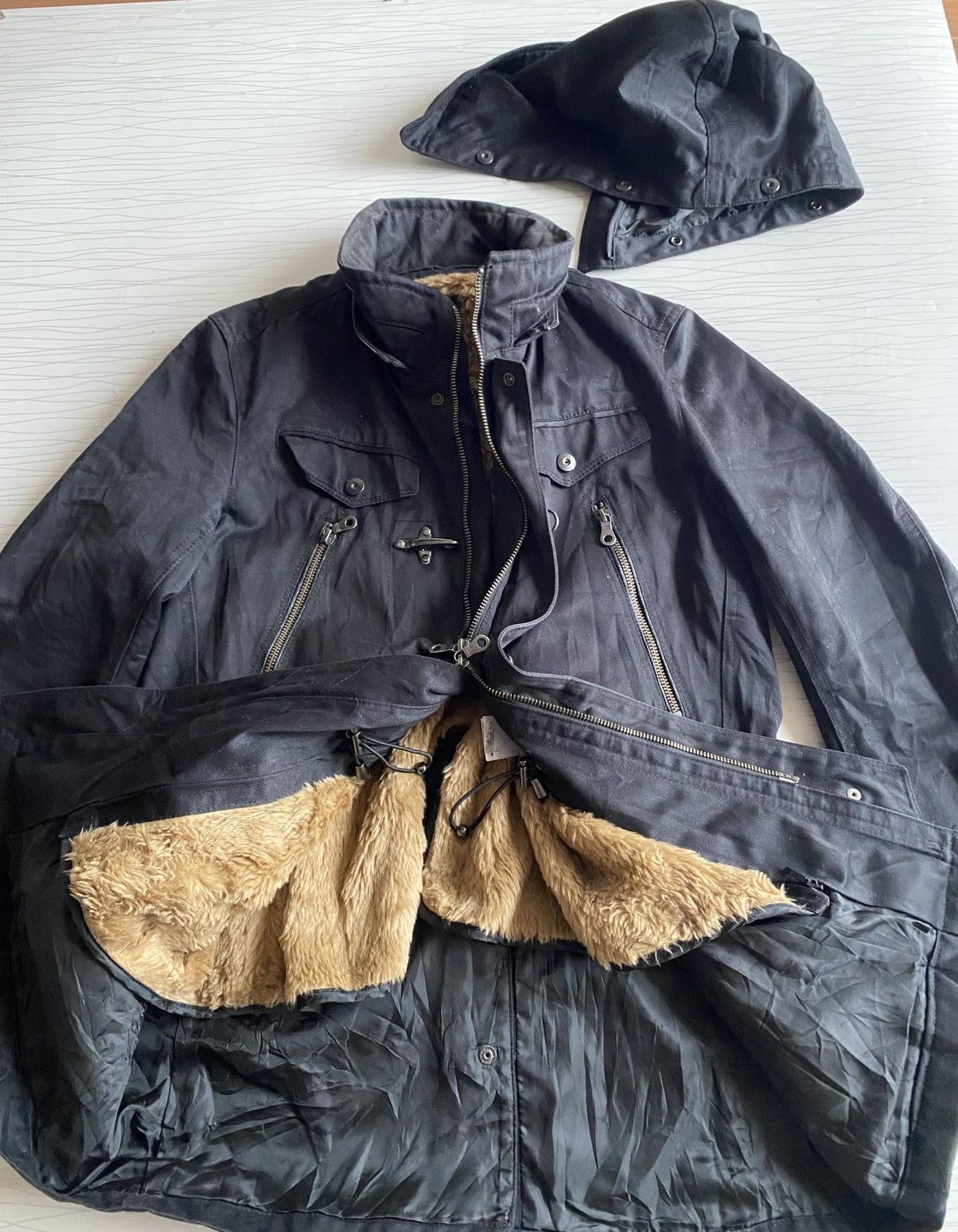 If Six Was Nine × Le Grande Bleu (L.G.B.) × Nicole Club Nicole Club For Men Fur Jacket Lgb Style Size US M / EU 48-50 / 2 - 11 Thumbnail