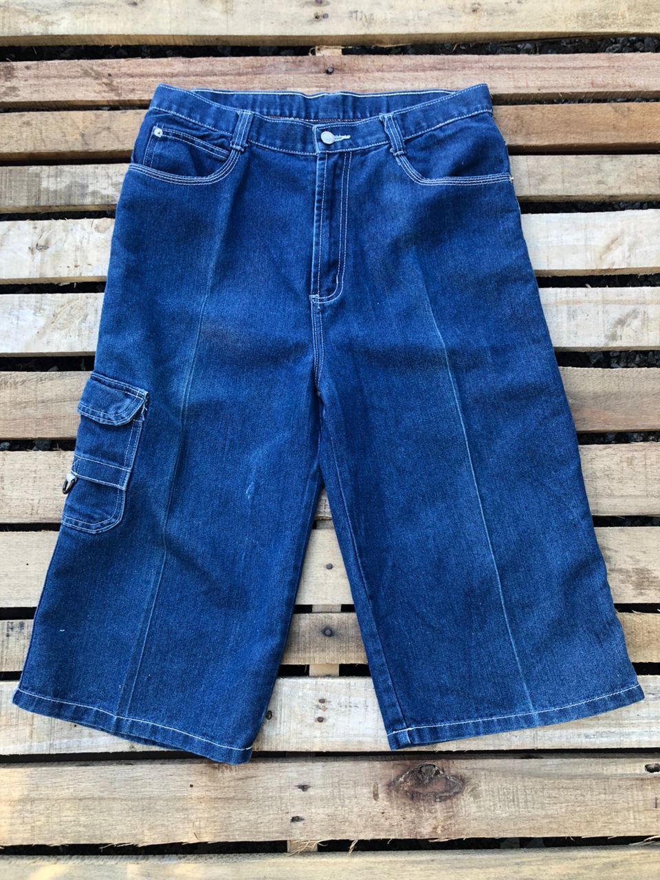 NBA Vintage NBA Western Jorts Denim Short Size US 31 - 2 Thumbnail