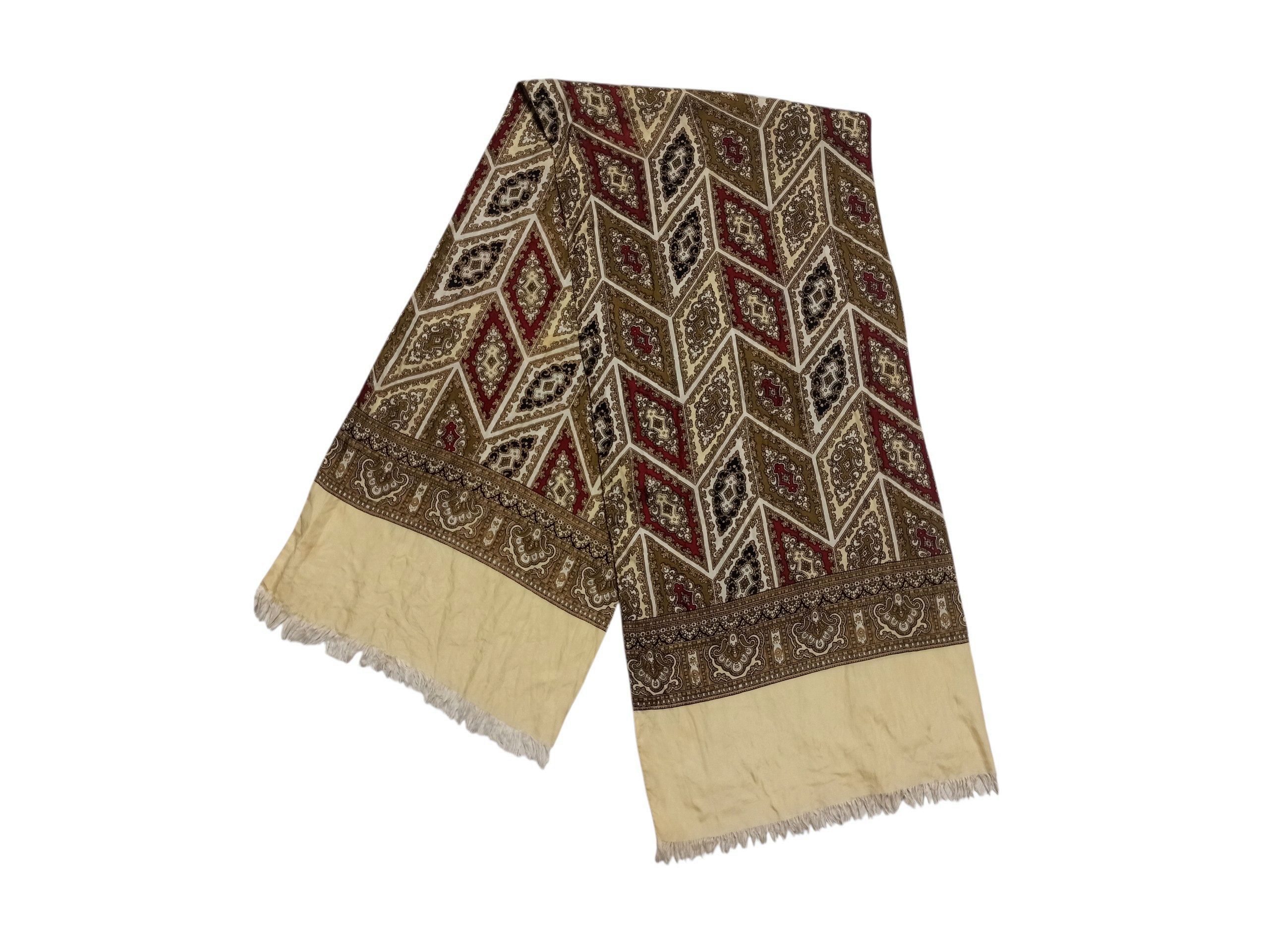 Other Switzers of Dublin Rare Double-Sided Silk Geometric Scarf Size ONE SIZE - 4 Thumbnail