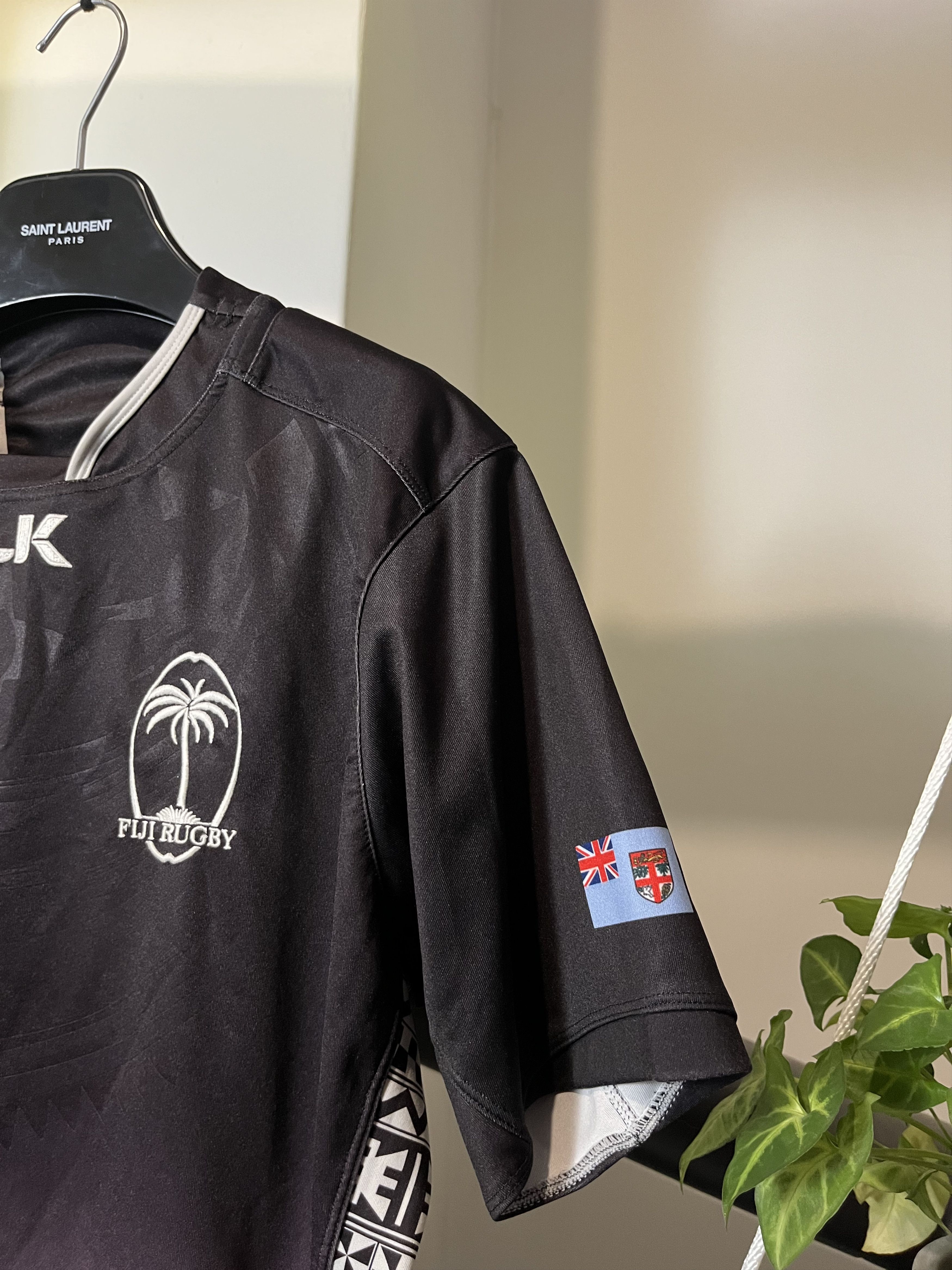 Canterbury of New Zealand × Fiji × Vintage FIJI Rugby World Cup 2015 Jersey Size US L / EU 52-54 / 3 - 4 Thumbnail