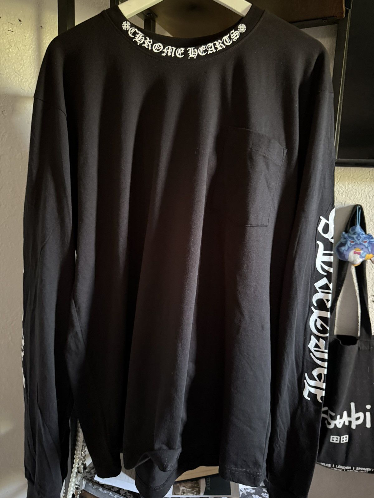 Chrome Hearts Chrome Hearts Neck Logo Long Sleeve Size US XL / EU 56 / 4 - 1 Thumbnail