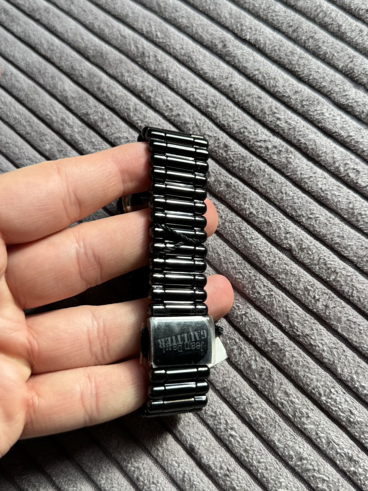 Vintage Jean Paul Gaultier Archive Black Bullet Watch Grail
