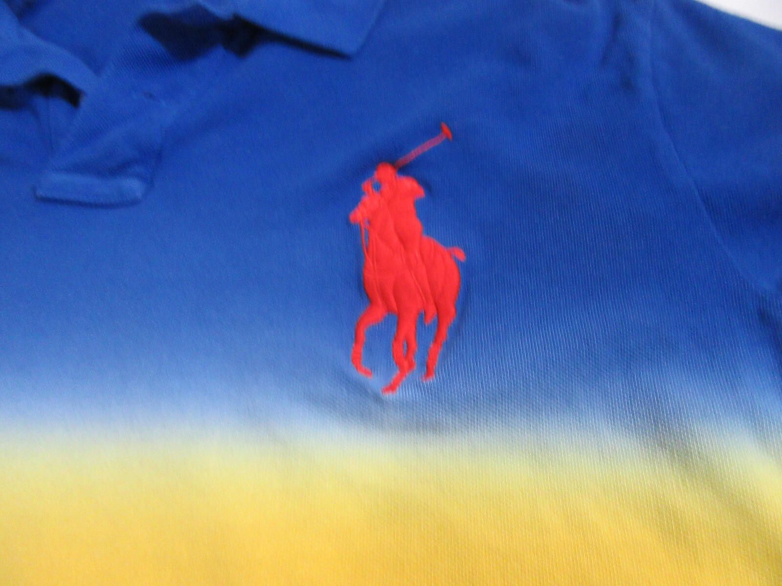 Polo Ralph Lauren Polo Ralph Lauren Men Custom Fit Tie Dye Big Pony Shirt XXL Size US XXL / EU 58 / 5 - 3 Thumbnail