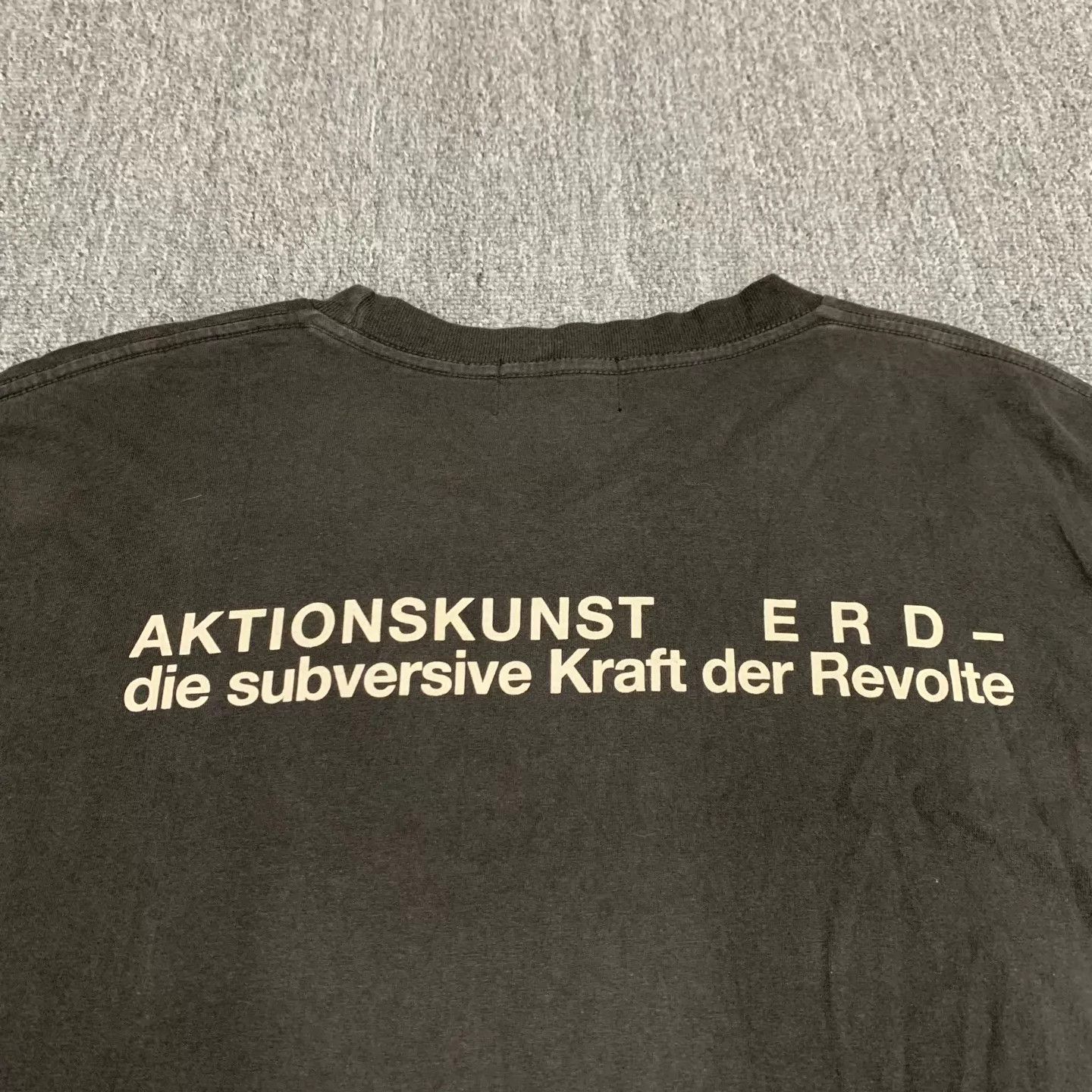 Other ERD Washed Black LS Crewneck Sweatshirt XL 98 New Size US XL / EU 56 / 4 - 7 Thumbnail