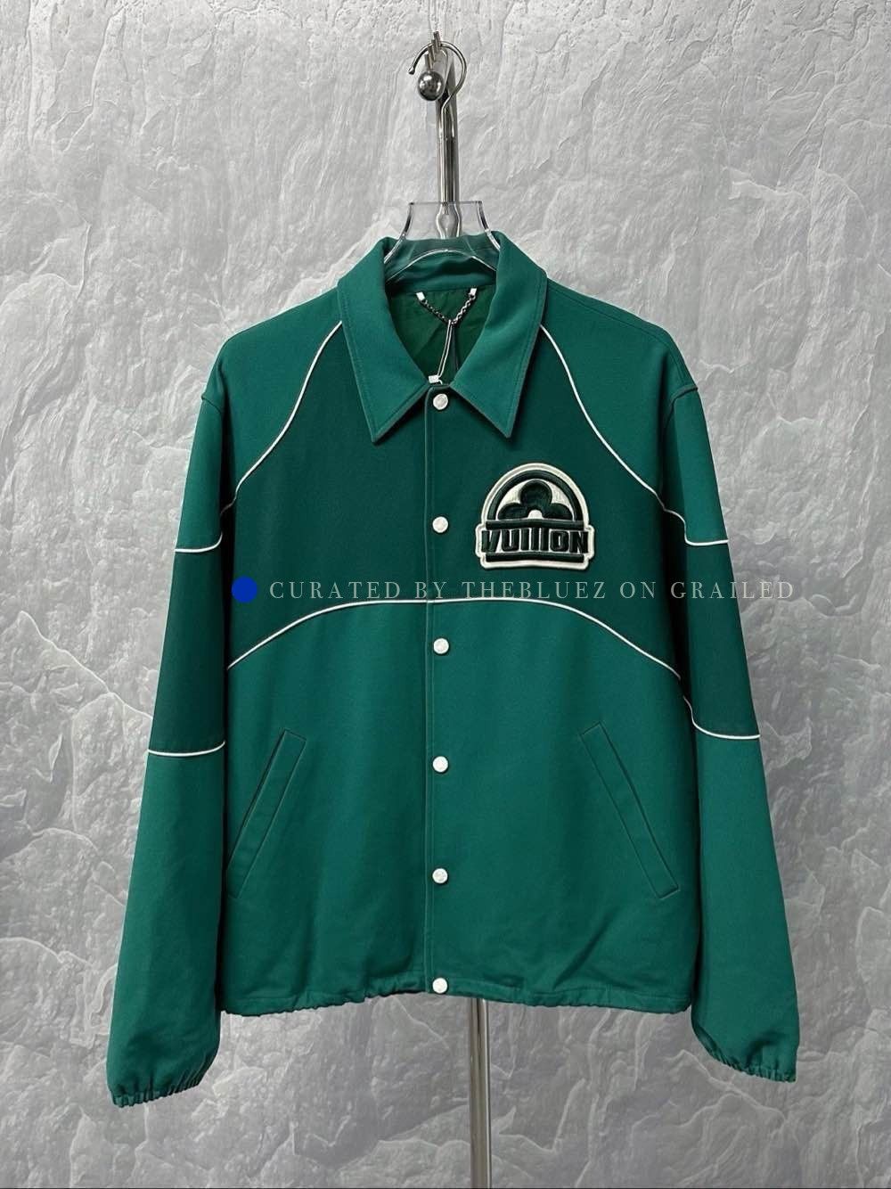 Louis Vuitton Stylish Green Button-Up Light Jacket Size US L / EU 52-54 / 3 - 1 Thumbnail
