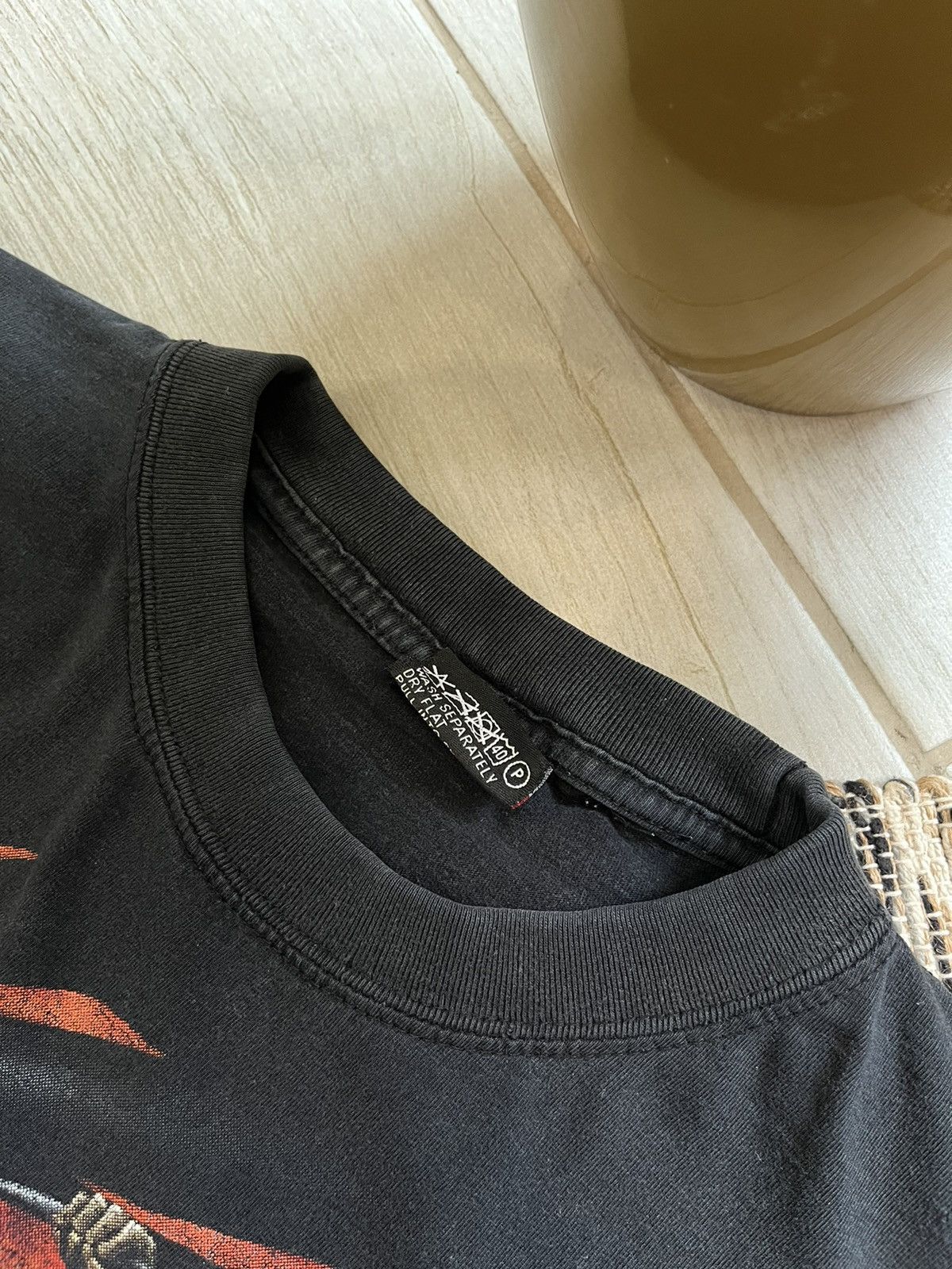 Band Tees × Vintage Spiral T-shirt Gothic rock vintage faded logo Size US L / EU 52-54 / 3 - 13 Thumbnail