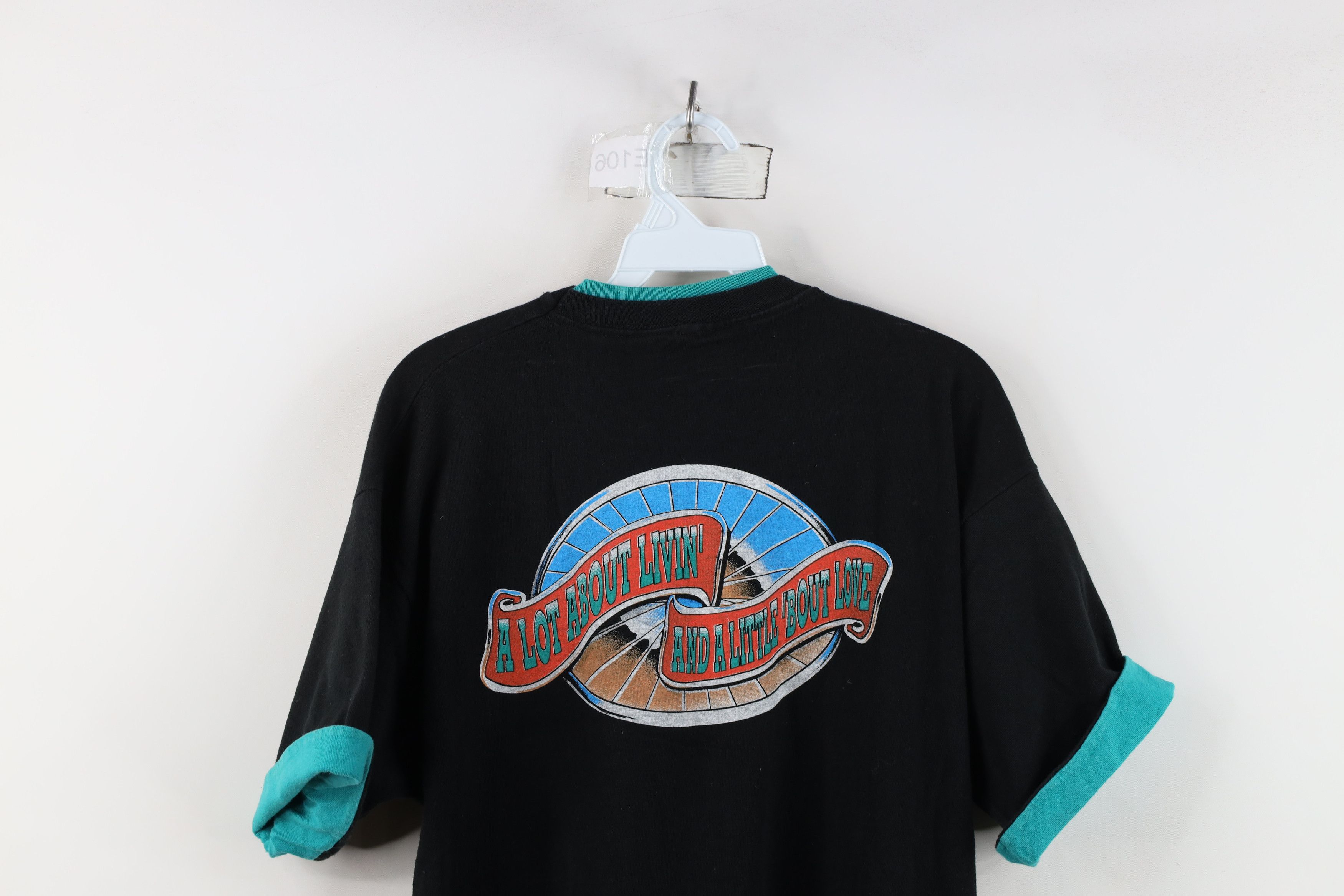 Vintage Vintage 90s Country Music Alan Jackson Band T-Shirt USA Size US L / EU 52-54 / 3 - 13 Thumbnail
