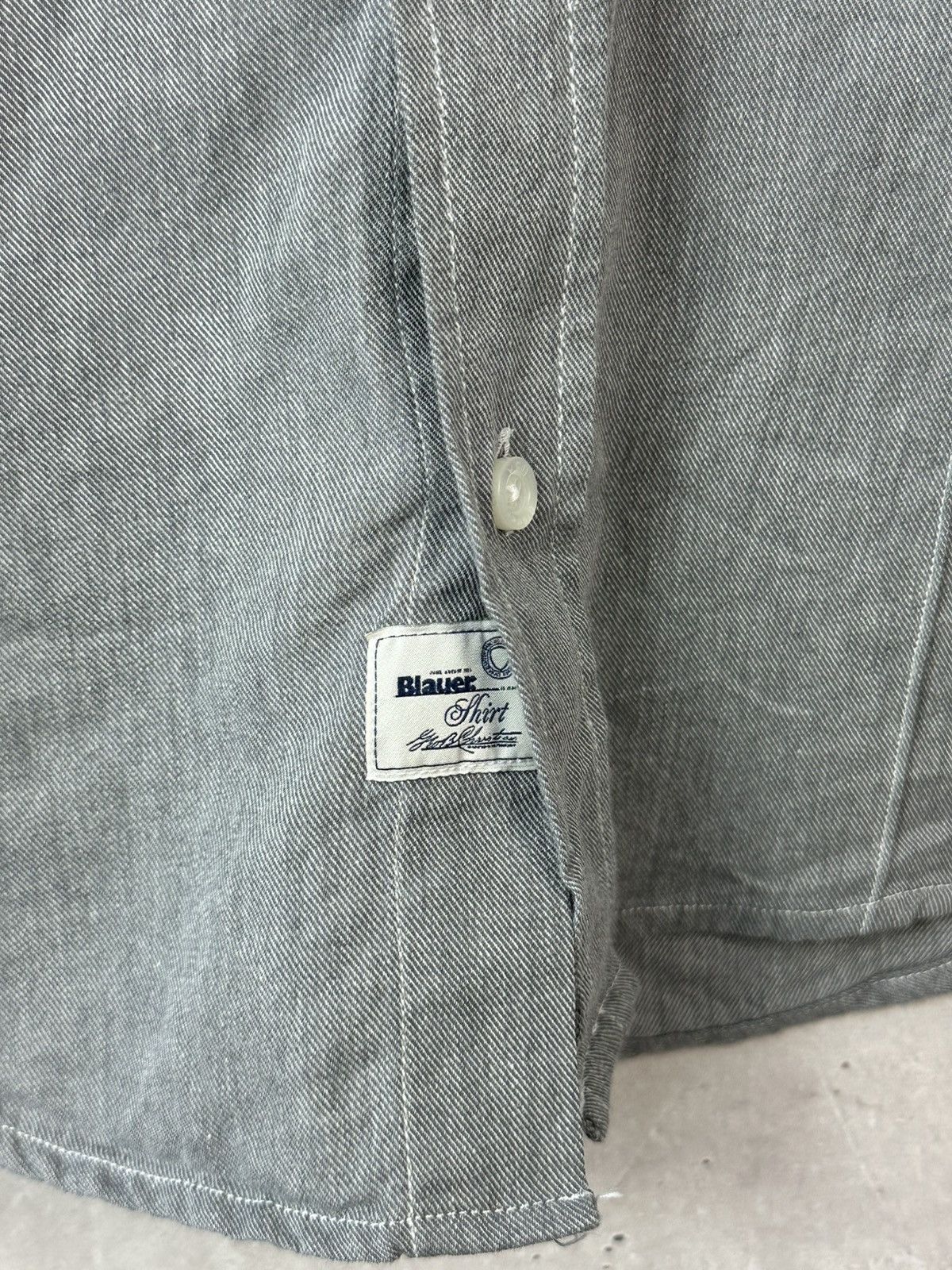 Eddie Bauer New Blauer Grey Cotton Long Sleeve With Straps Shirt Size US S / EU 44-46 / 1 - 6 Thumbnail