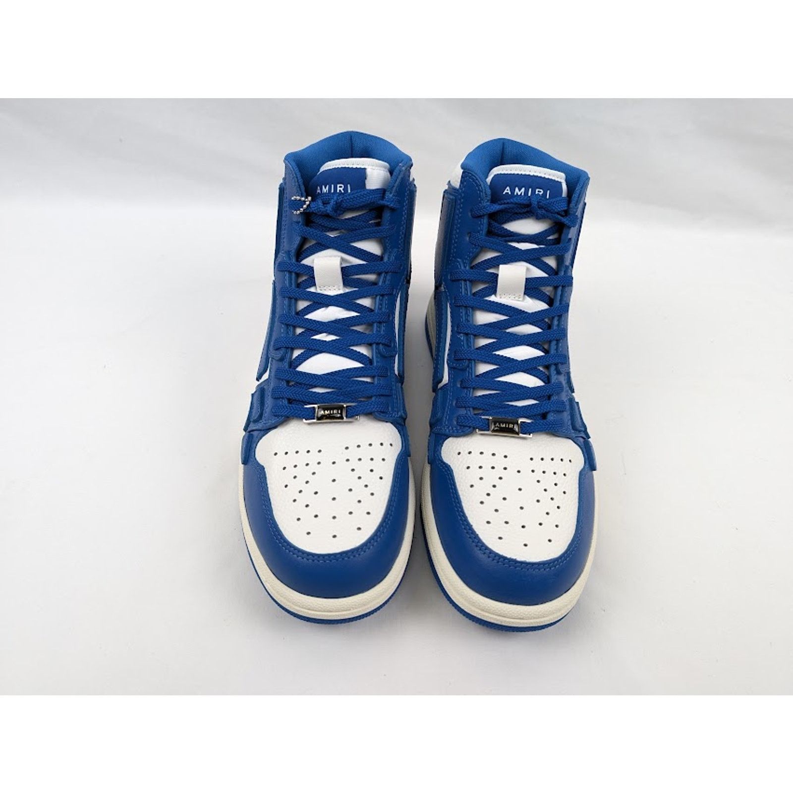 Amiri o1rshd1 Skel Hi-Top Sneakers in Blue/White Size US 12 / EU 45 - 6 Thumbnail