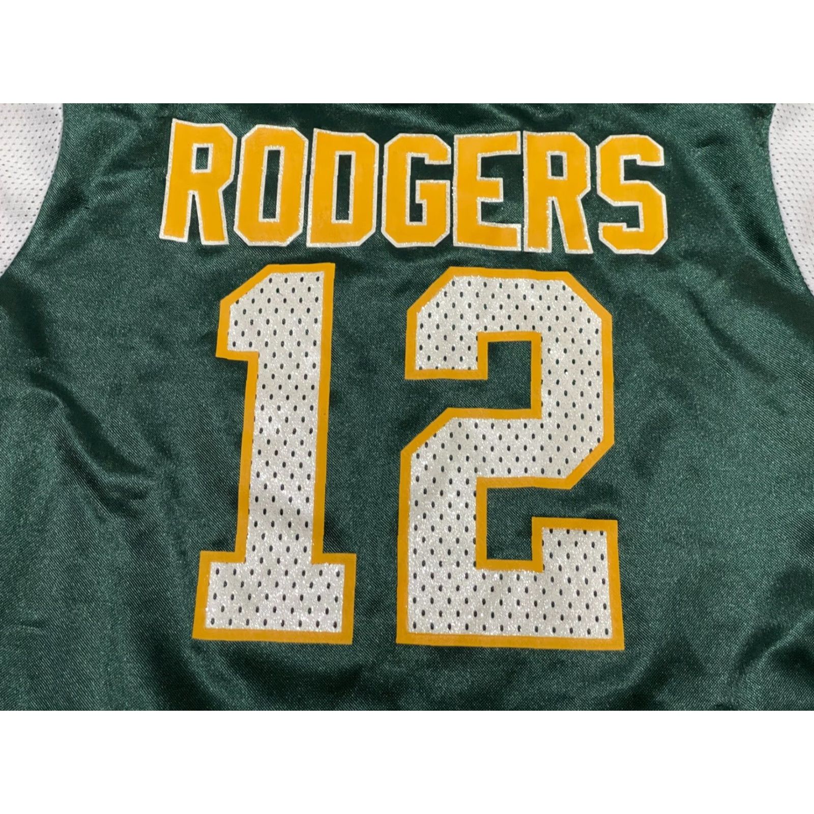 Vintage Team Apparel Shirt Women's Size Medium Green Bay Packers Rodgers #12 Size M / US 6-8 / IT 42-44 - 5 Thumbnail