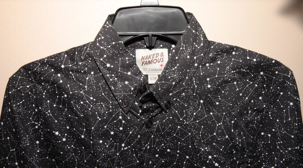 Naked & Famous Stars Constellation Shirt Size US S / EU 44-46 / 1 - 1 Thumbnail