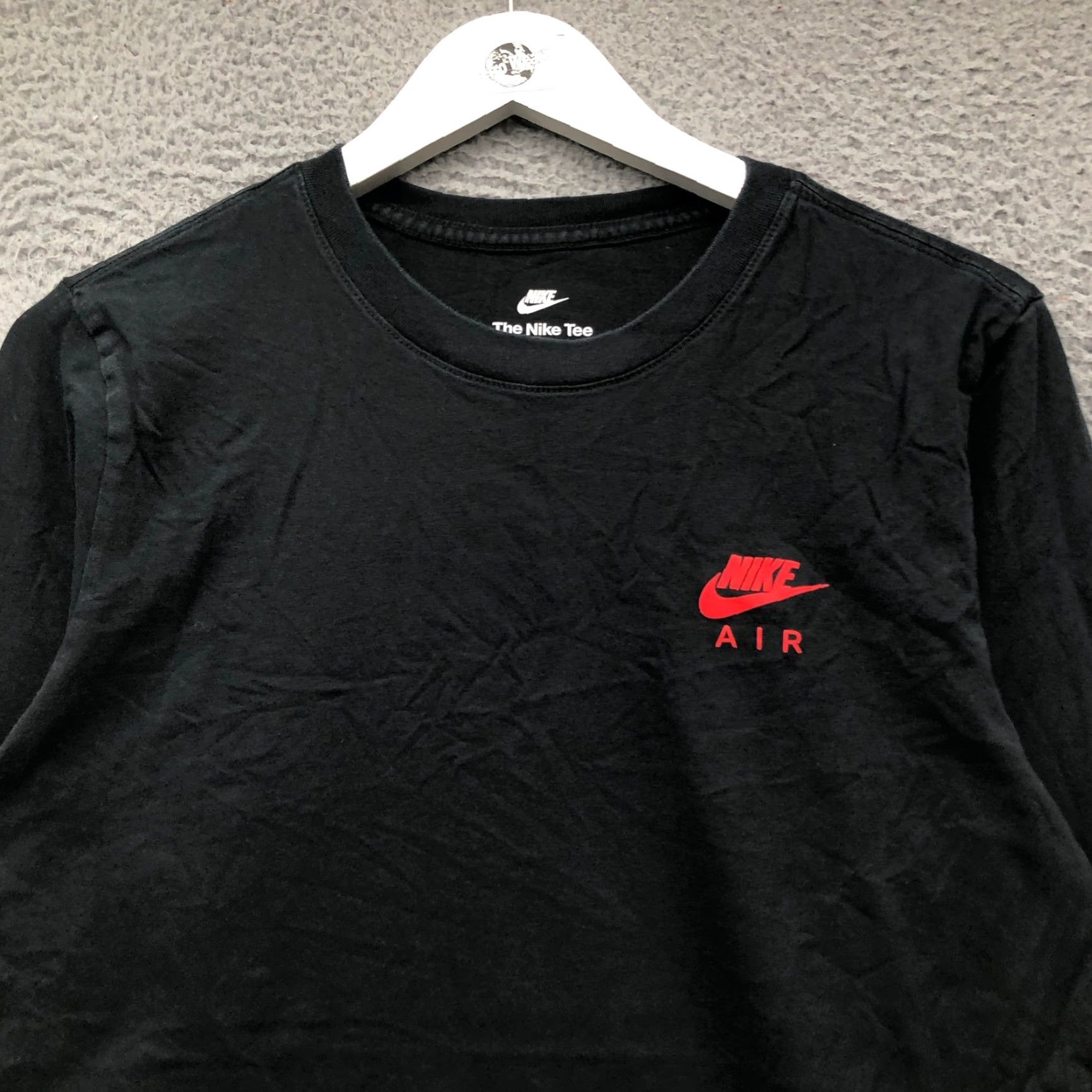 Nike Nike Mech Air Long Sleeve T-Shirt Mens Small Graphic Black Red DJ1379-010 Size US S / EU 44-46 / 1 - 5 Thumbnail