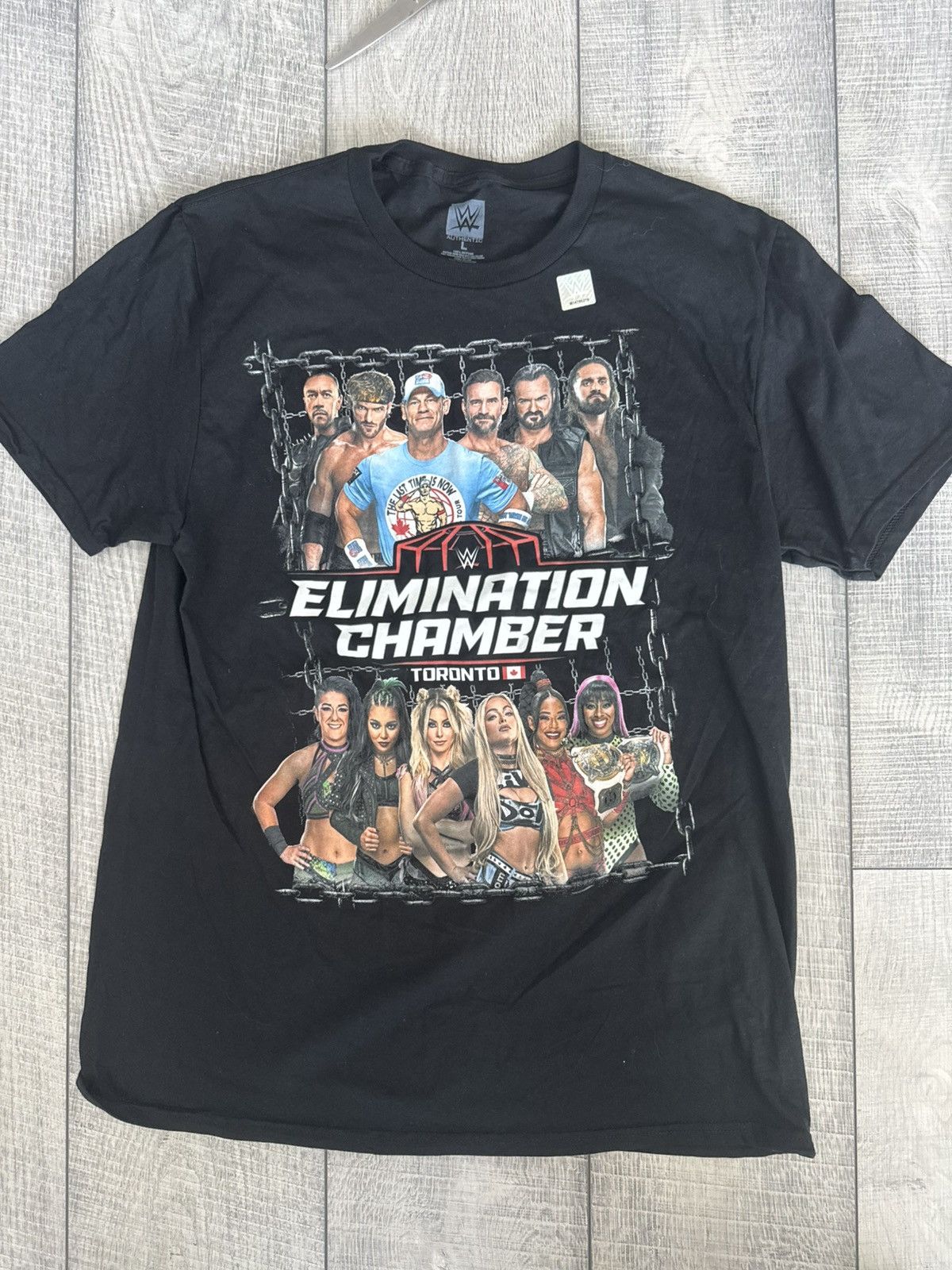 WWE WWE Toronto Promo T shirt Size US L / EU 52-54 / 3 - 1 Thumbnail