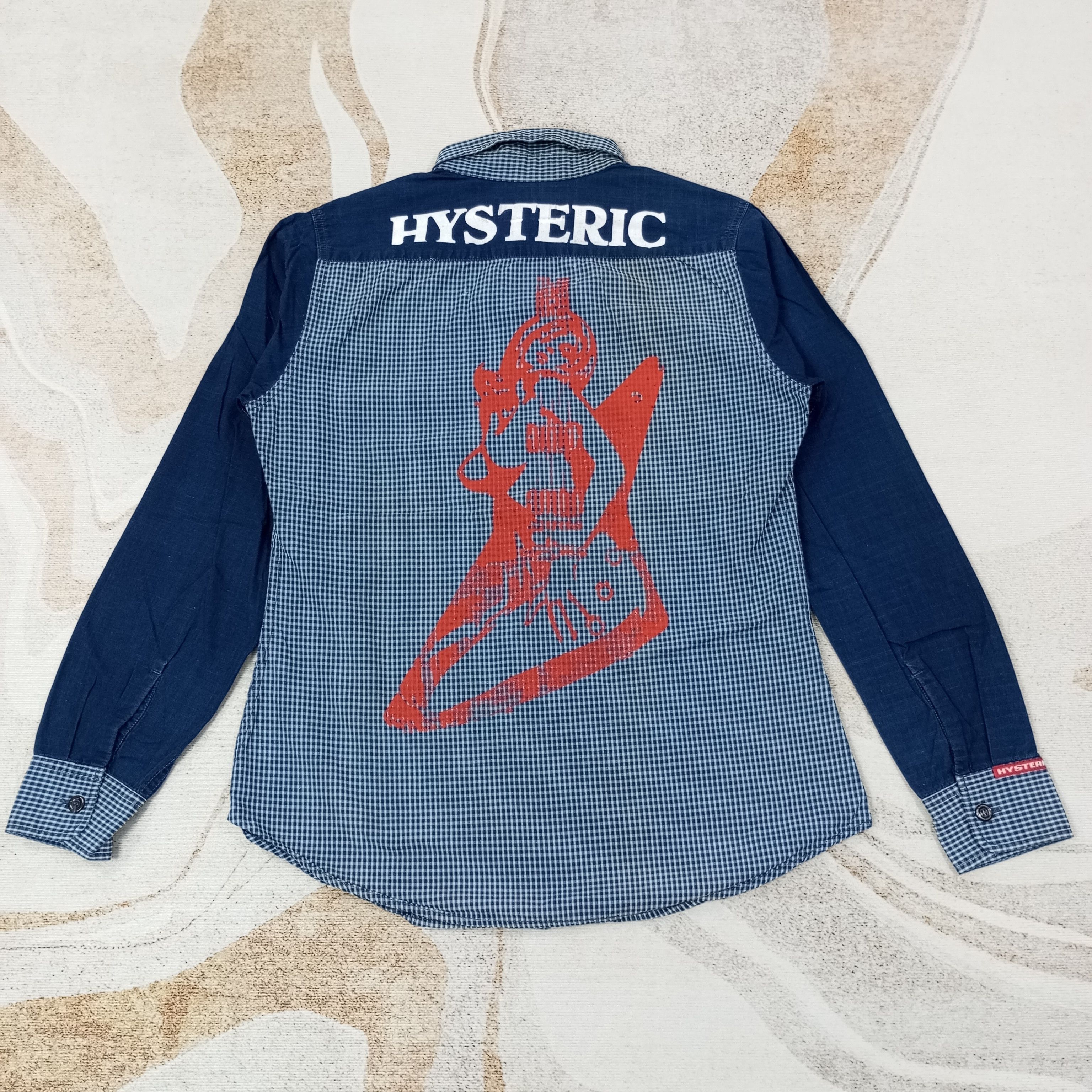 Hysteric Glamour Hysteric Glamour Japanese Flannel Shirt C239N14 Size US S / EU 44-46 / 1 - 1 Thumbnail