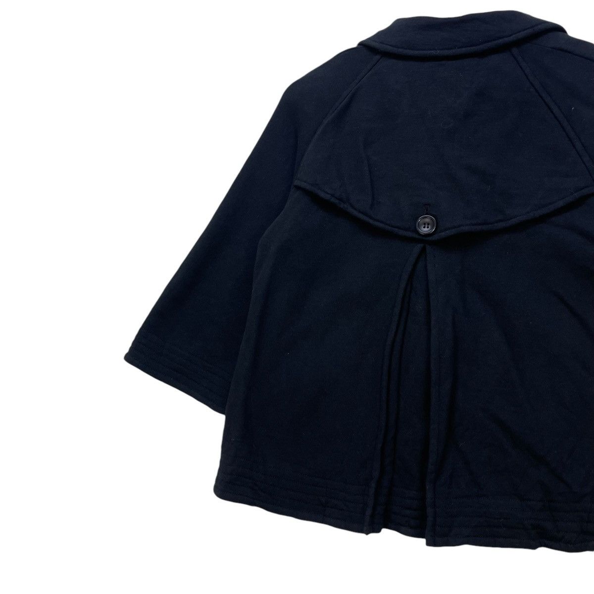 ATSURO TAYAMA × Designer × Japanese Brand 💥Japan Designer Atsuro Tayama Crop Drape Jacket Size M / US 6-8 / IT 42-44 - 4 Thumbnail