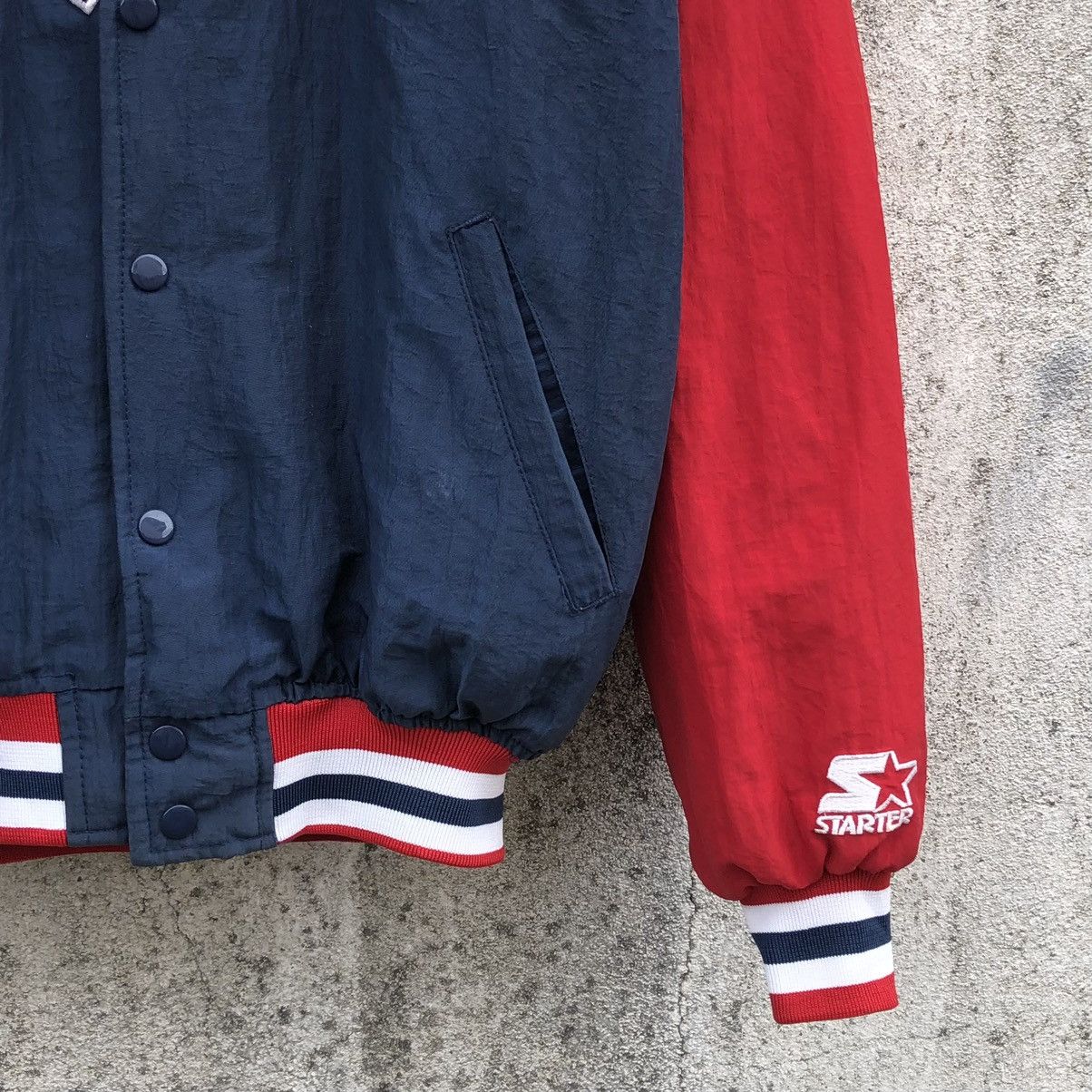 Starter Vintage 90’s STARTER CLEVELAND INDIANS Bomber Jacket Size US M / EU 48-50 / 2 - 7 Thumbnail